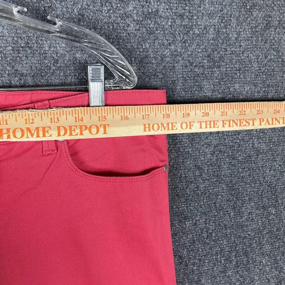 Other Bondolino Selene Jeans Women's Size 12 Stretch Pink Mid Rise Size 34" / US 12 / IT 48 - 3 Thumbnail