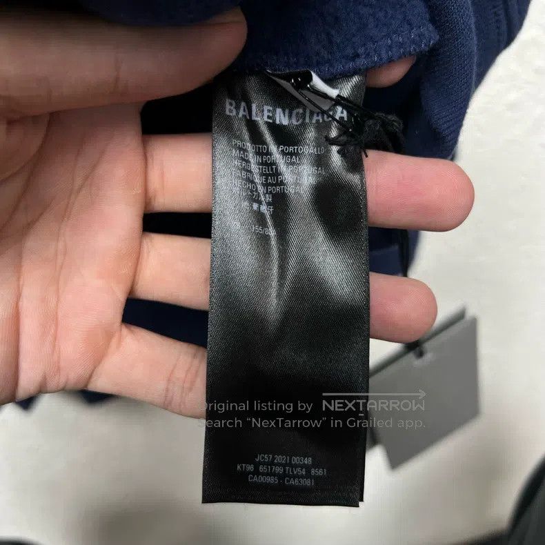 Balenciaga Balenciaga “GAY” embroidery hoodie Size US XS / EU 42 / 0 - 5 Thumbnail