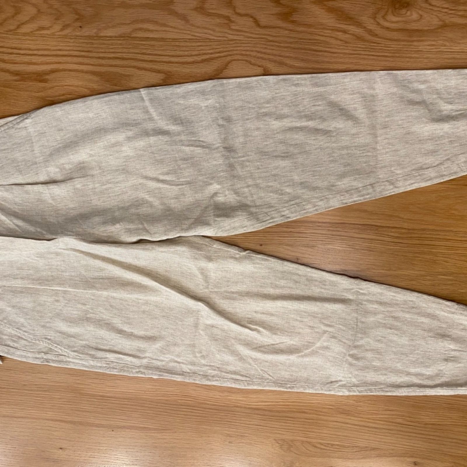 Brunello Cucinelli Brunello Cucinelli High Rise Belted Linen Blend Pants - 4 Size 27" / US 4 / IT 40 - 13 Thumbnail