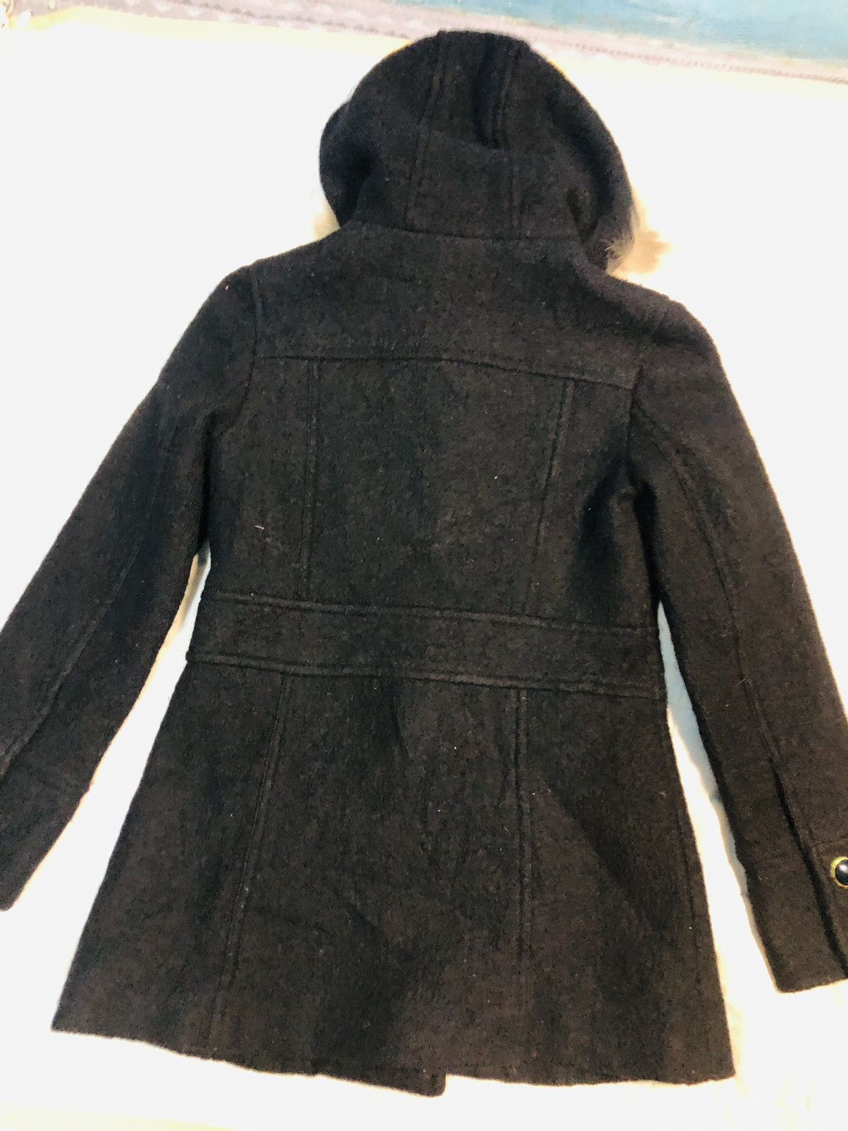 Minimum Minimum Double Breasted Hoodie Wool Jacket (11) Size US XL / EU 56 / 4 - 12 Thumbnail