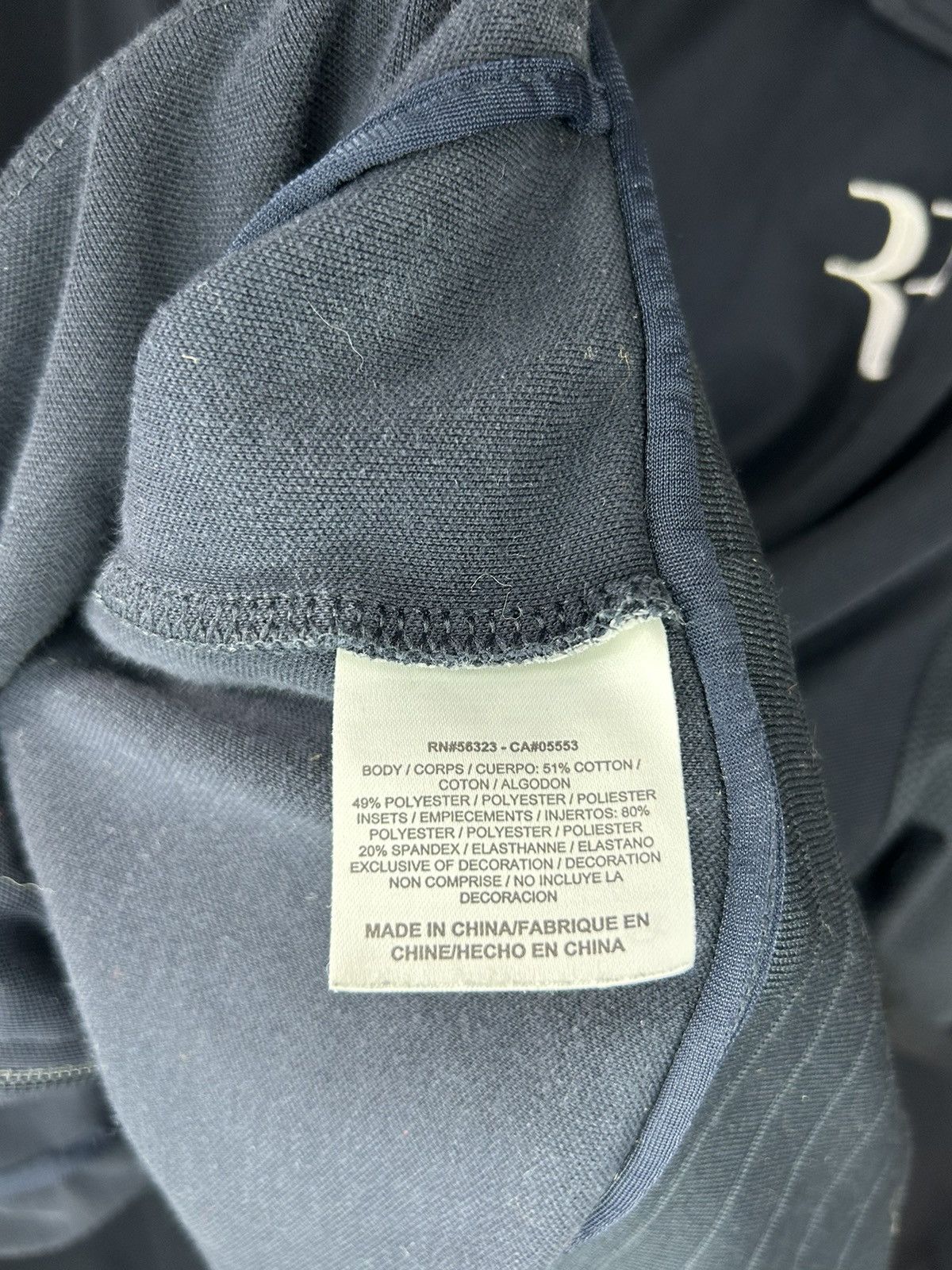 Nike Nike Roger Federer U.S Open 2010 Tennis Track Jacket Size US XL / EU 56 / 4 - 10 Thumbnail