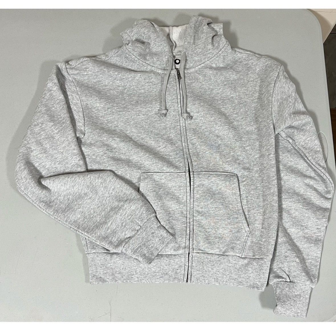Vintage SO Heather Gray Grey Zipper Sweater Sweatshirt Hoodie XS 🩶 Size XS / US 0-2 / IT 36-38 - 1 Thumbnail