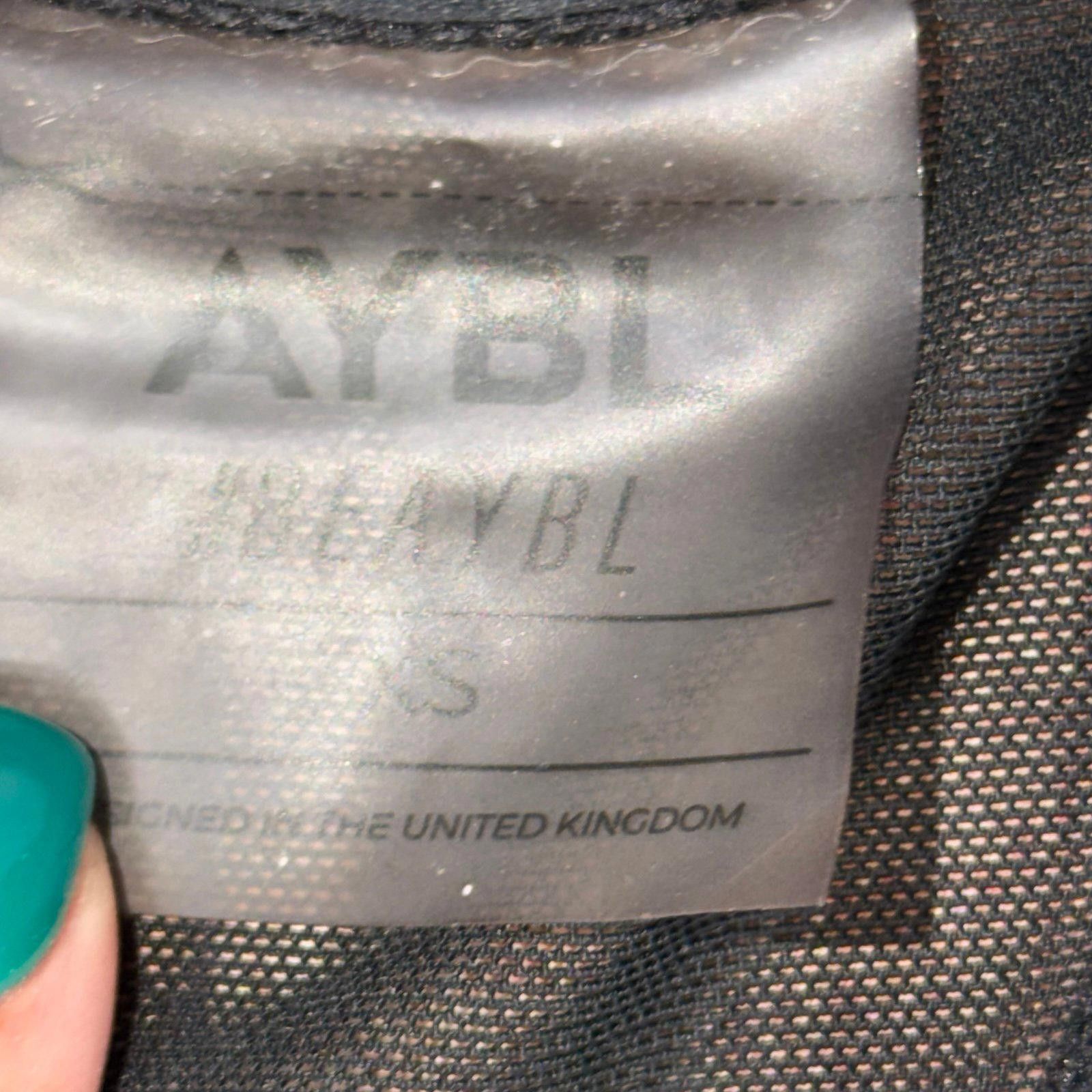 Virgil Abloh AYBL Black XS Sports Bra Size ONE SIZE - 2 Thumbnail