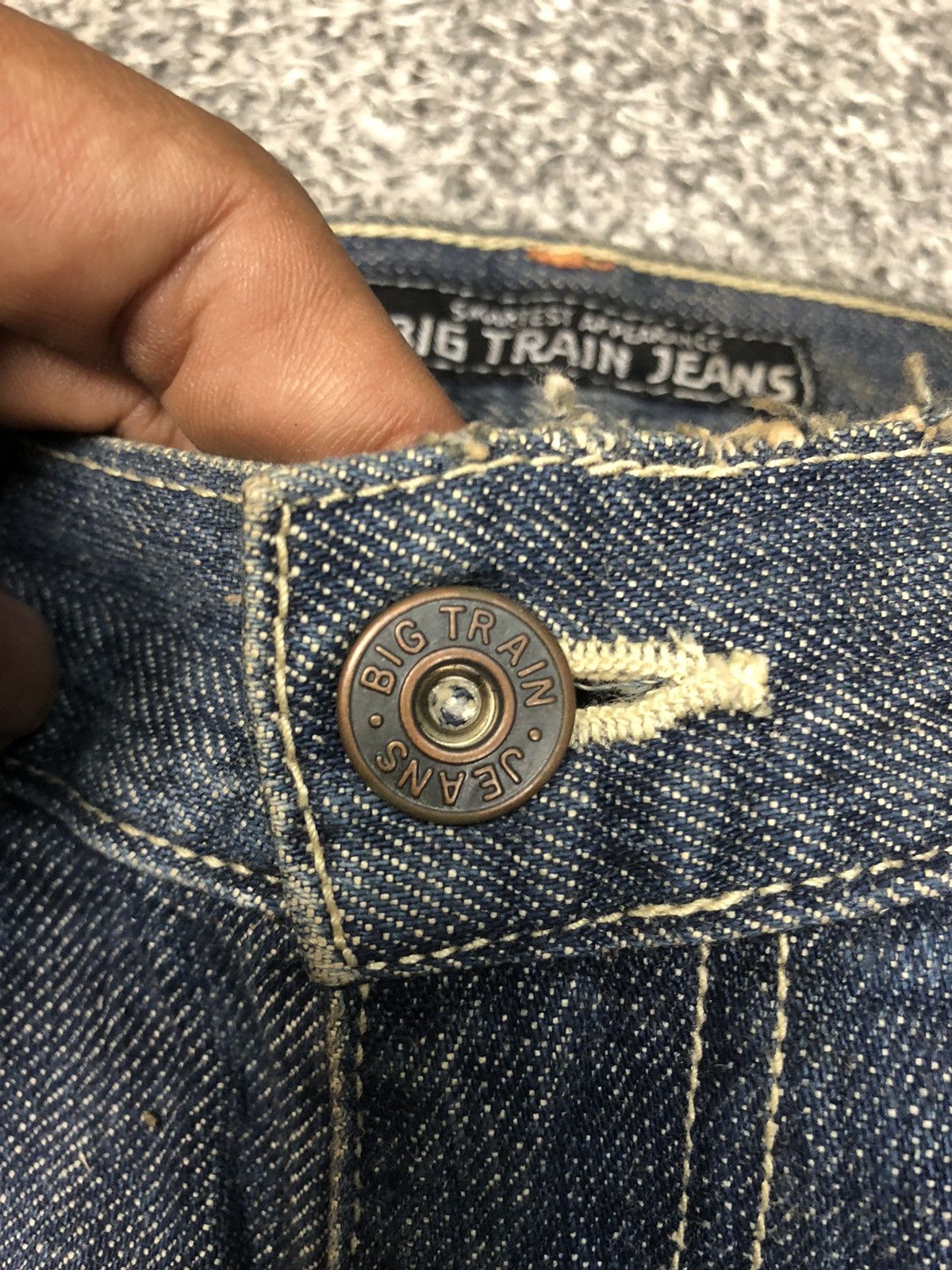 Japanese Brand × True Religion Vintage Japanese Brands Big Train Flare Jeans Size US 28 / EU 44 - 6 Thumbnail