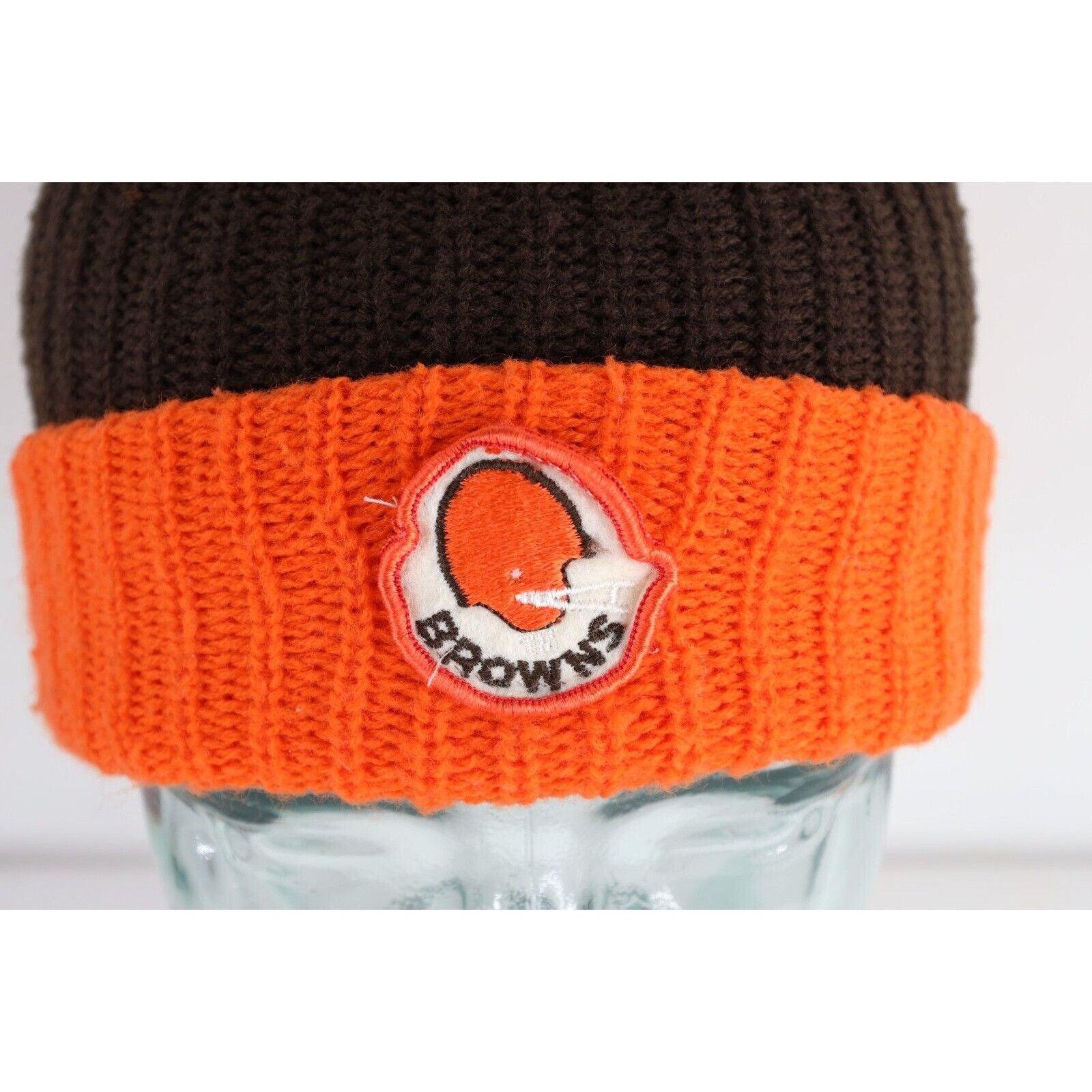 Vintage Vintage 70s Cleveland Browns Football Patch Beanie Size ONE SIZE - 2 Thumbnail