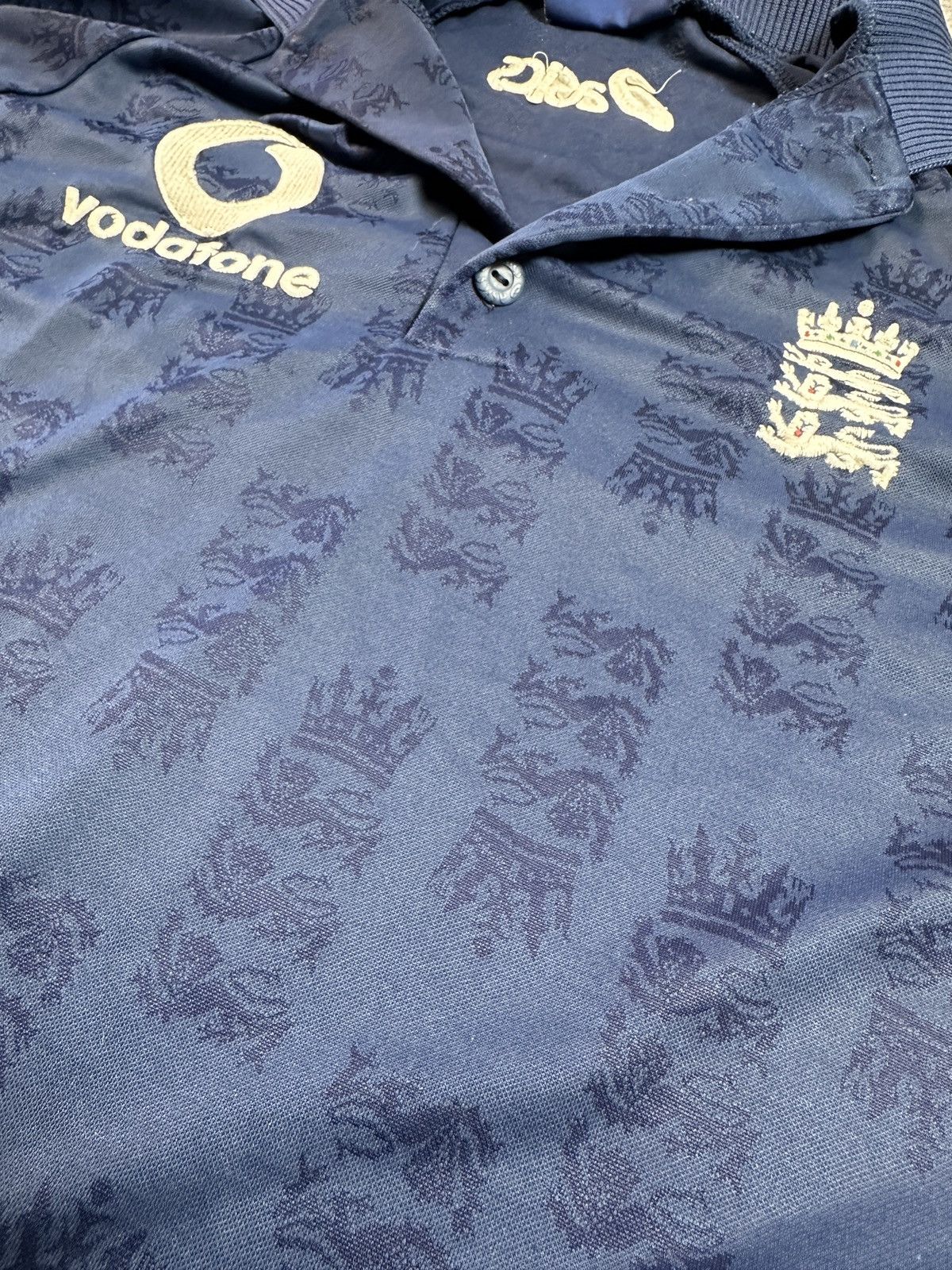 Asics × Vintage Vintage Asics England Soccer Jersey Style Rare Casual M Size US L / EU 52-54 / 3 - 6 Thumbnail