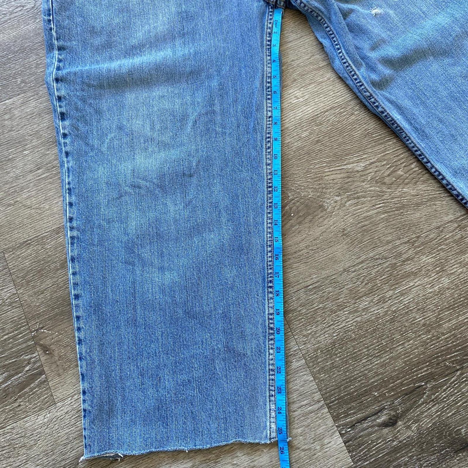 Anchor Blue × Vintage Vintage 00s Baggy Anchor Blue Jeans Size US 40 / EU 56 - 6 Thumbnail