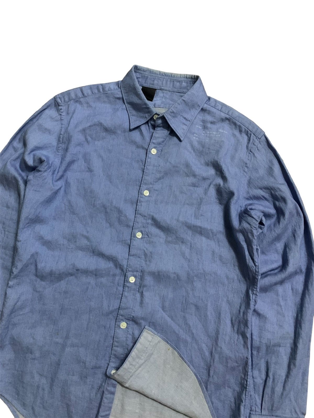 Designer × N.Hoolywood Vtg Mister Hoolywood N. Hoolywood Chambray Shirt Size US M / EU 48-50 / 2 - 5 Thumbnail