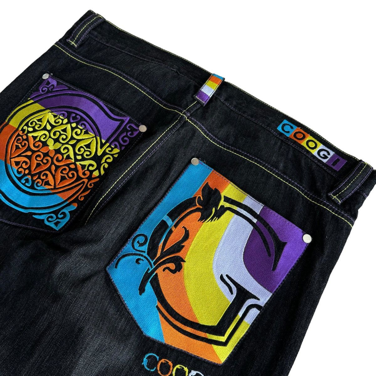 Coogi × JNCO × Vintage WIDE LEG COOGI BAGGY JEANS SKATER GRUNGE SOUTHPOLE Y2K Size US 40 / EU 56 - 5 Thumbnail