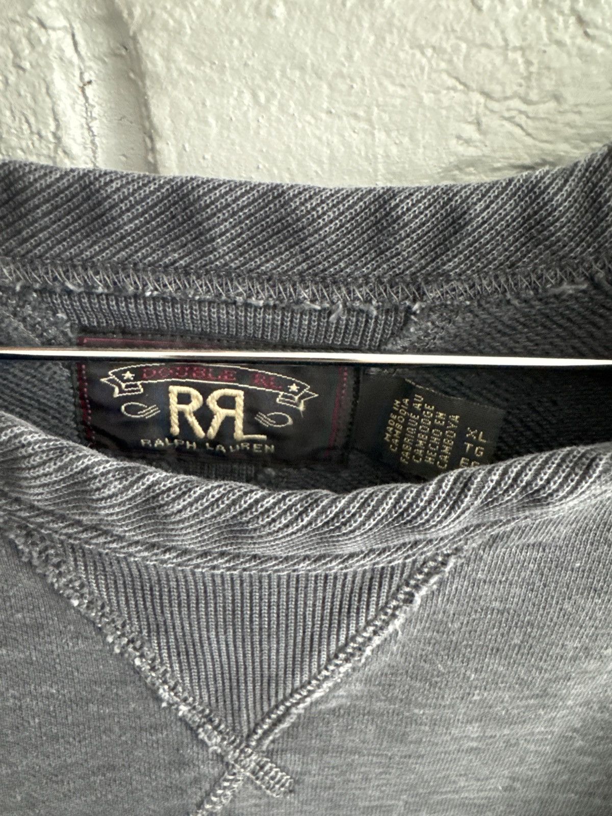 RRL Ralph Lauren RRL HEAVYWEIGHT SWEATSHIRT Size US XL / EU 56 / 4 - 3 Thumbnail