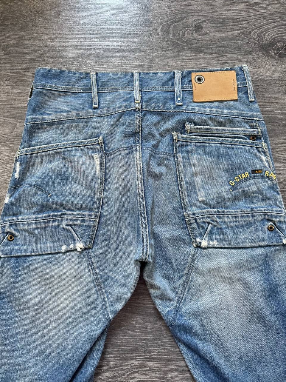 G-Star Y2K G-Star Raw Jack Loose Tapered Distressed Denim Jeans Size US 30 / EU 46 - 4 Thumbnail