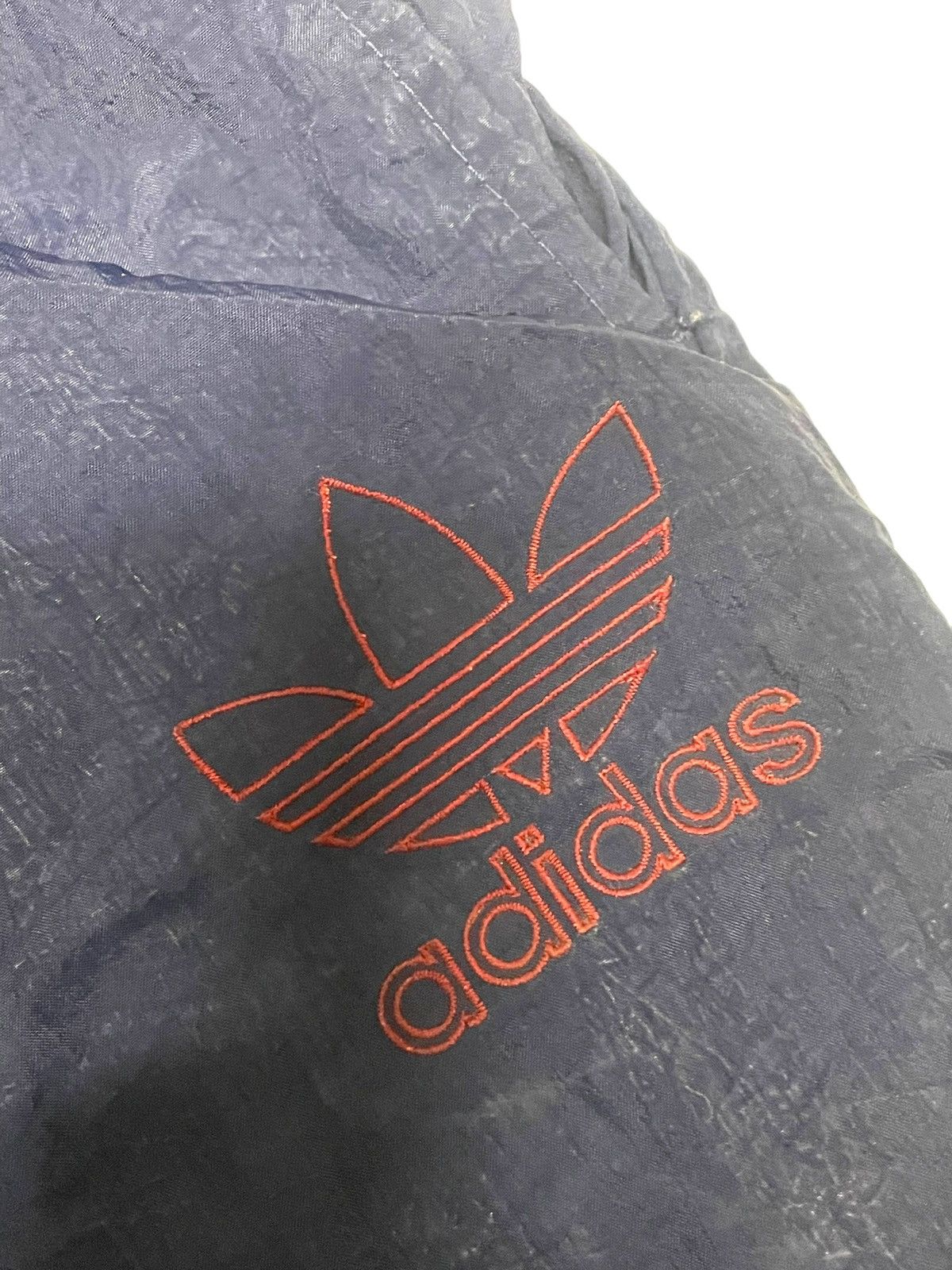 Adidas × Vintage Vintage 80s Adidas Nylon Windbreaker Pants S Size US 29 - 2 Thumbnail