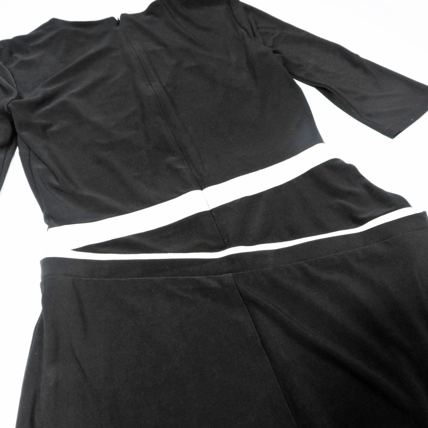 Ralph Lauren LAUREN BY RALPH LAUREN THREE-QUARTER SLEEVE MIDI DRESS Size M / US 6-8 / IT 42-44 - 14 Thumbnail