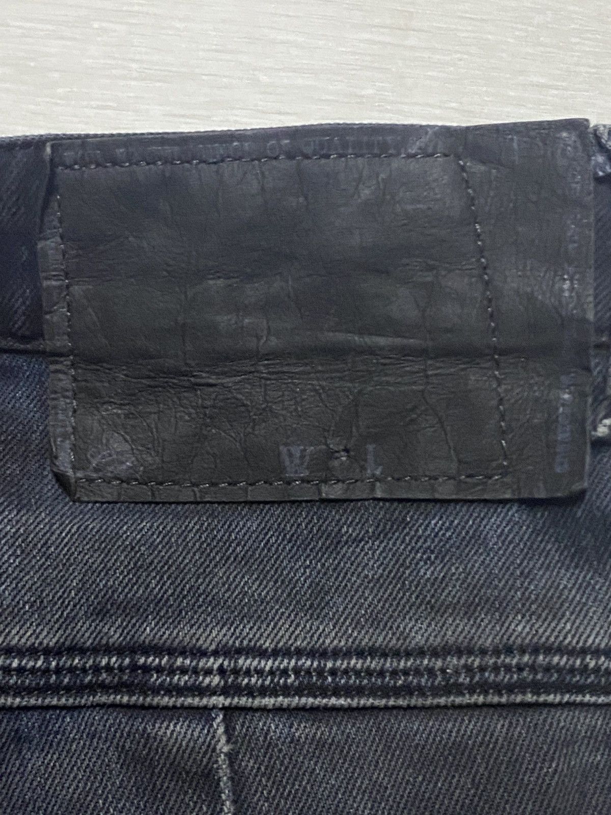 Diesel Black Gold Vintage Diesel Black Gold Distressed Slim Skinny Fit Pants Size US 30 / EU 46 - 12 Thumbnail