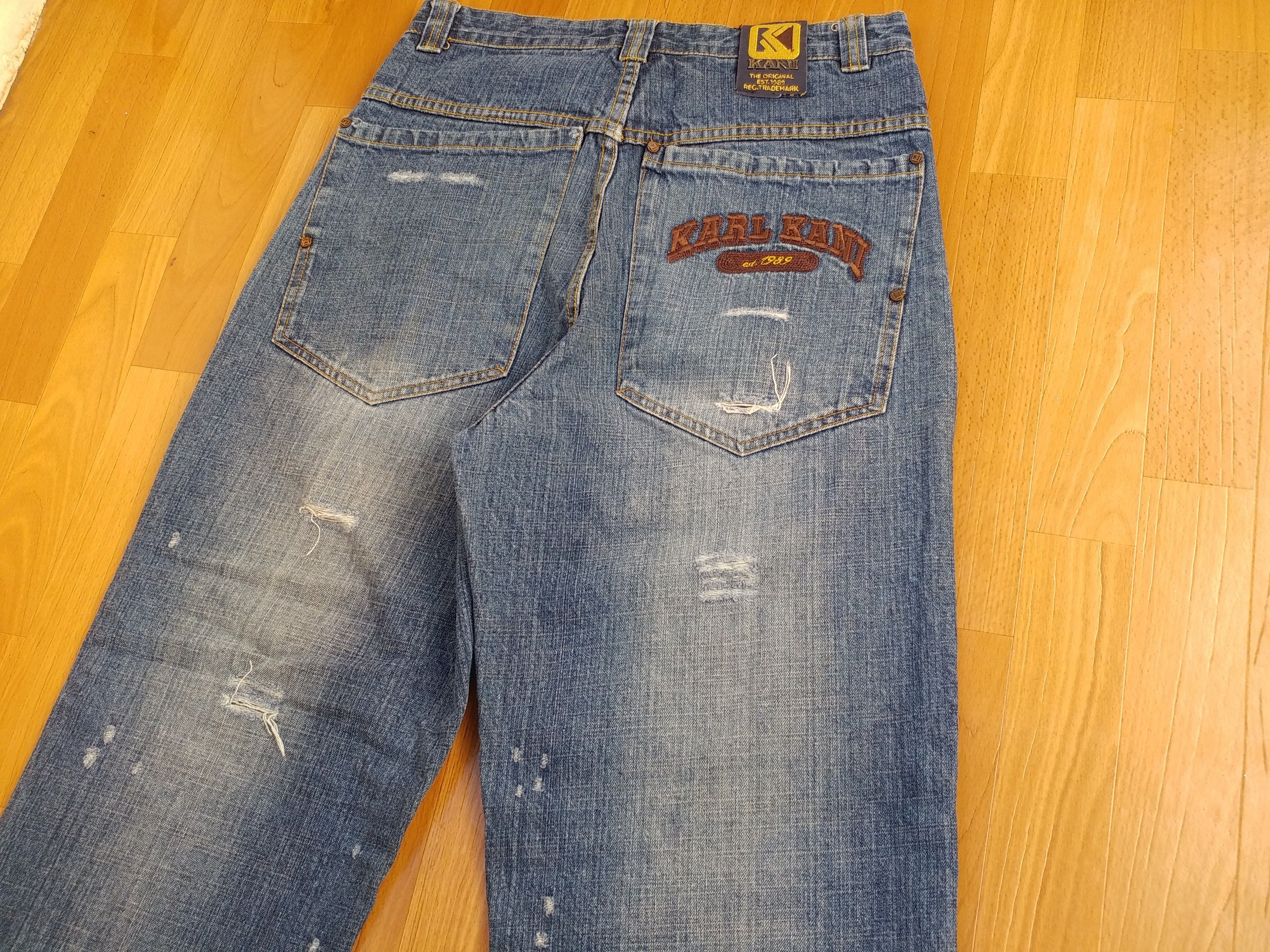 Karl Kani KARL KANI jeans, baggy, vintage Kani jeans, 90s hip hop W 32 Size US 32 / EU 48 - 5 Thumbnail