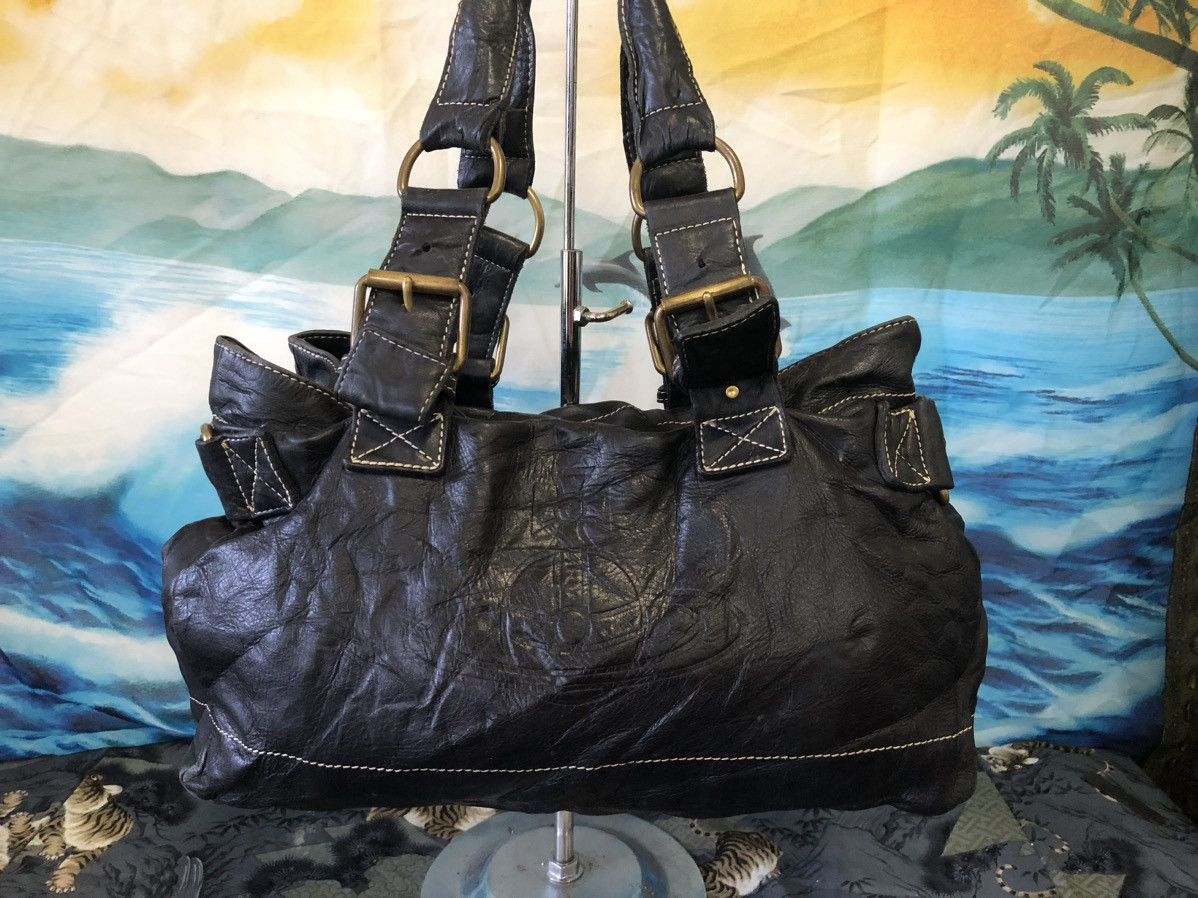 Vintage × Vivienne Westwood Vintage Vivienne Westwood leather handbag Size ONE SIZE - 2 Thumbnail