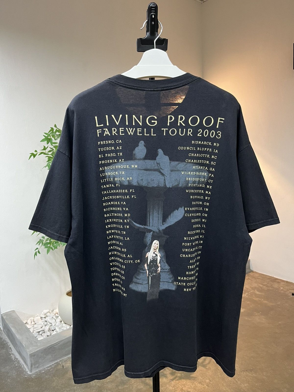Band Tees Vintage Cher “Living Proof: Farewell Tour 2003” Tee Size US XXL / EU 58 / 5 - 4 Thumbnail