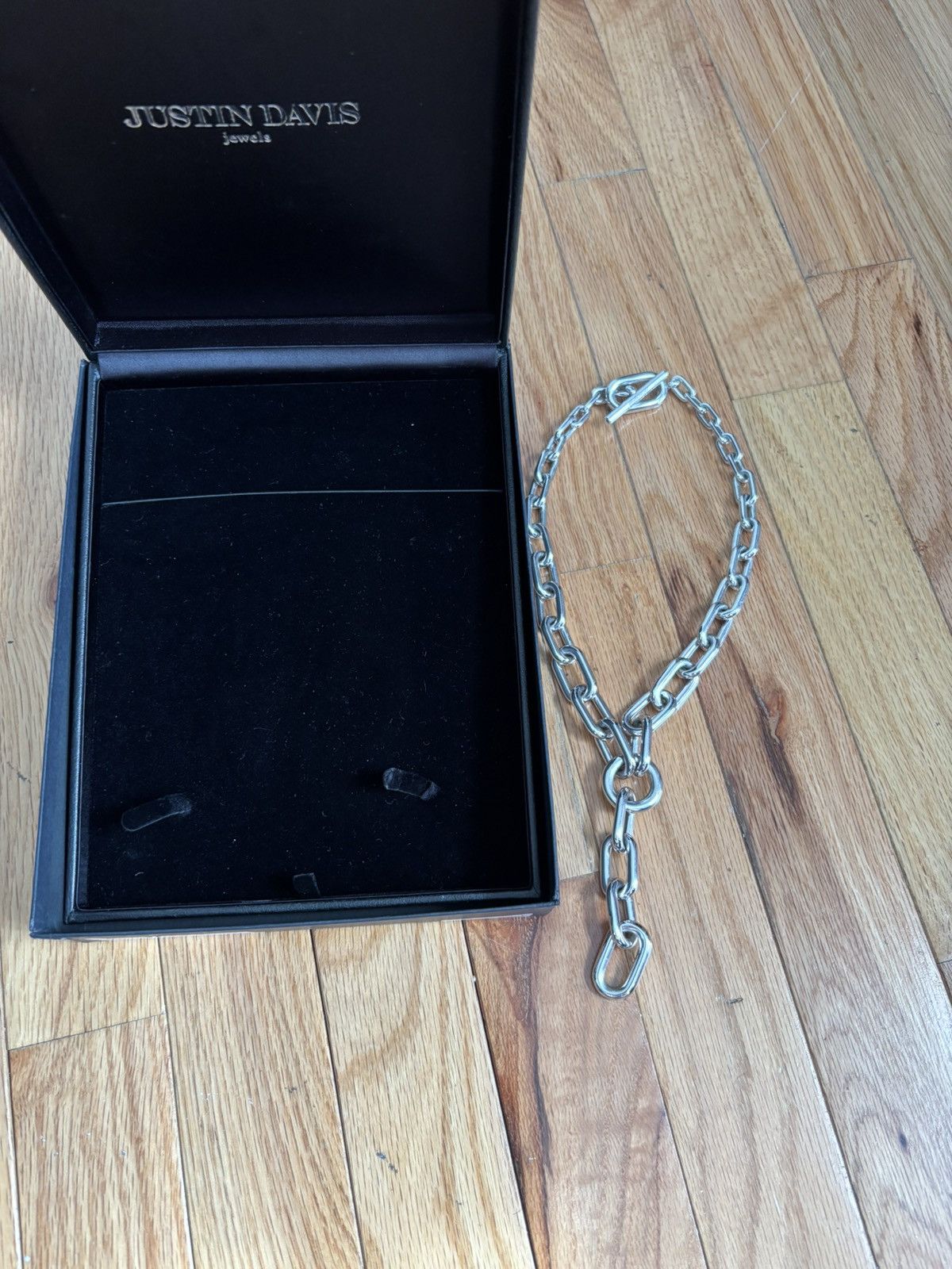 Undercover Undercover X Justin Davis Edition Silver Chain Necklace Size ONE SIZE - 13 Thumbnail
