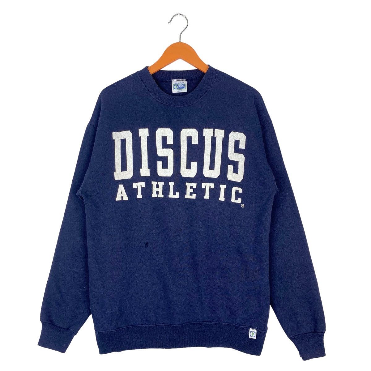 Designer × Vintage Discus Athletic Big Logo Sweatshirt Crewneck Pullover Size US M / EU 48-50 / 2 - 1 Thumbnail