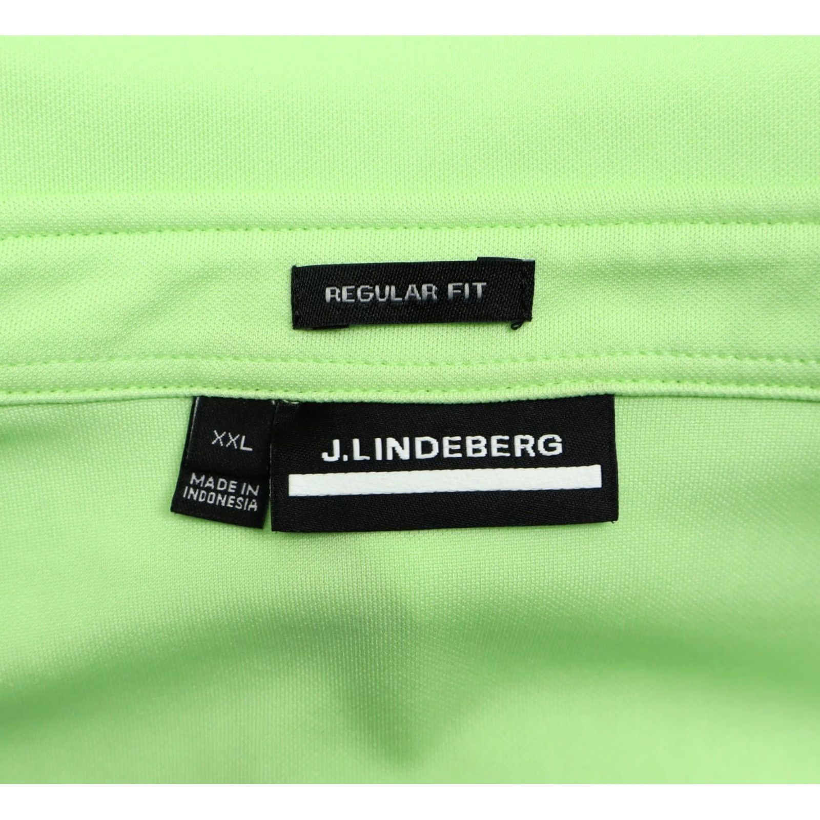 J.Lindeberg J. Lindenberg Polo Shirt Mens Lime Green 2XL Short Sleeve Button Collar Golf Casual Travel Regular Fit Powder Green Regular 2XL Men’s Polo Size US XXL / EU 58 / 5 - 4 Thumbnail