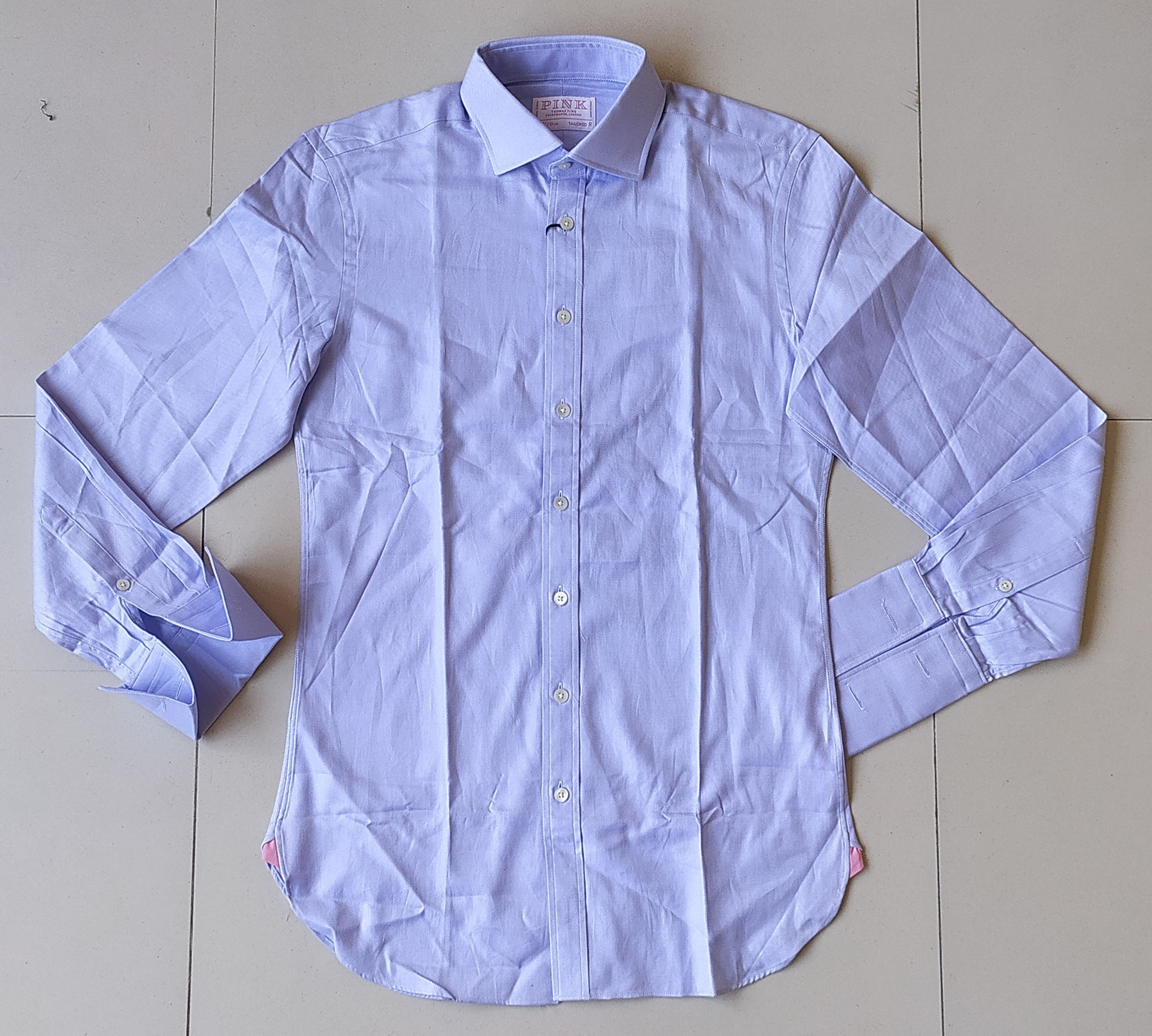 Thomas Pink Thomas Pink Men's Stripe Formal Shirt Free Shipping T/1 Size US XS / EU 42 / 0 - 2 Thumbnail