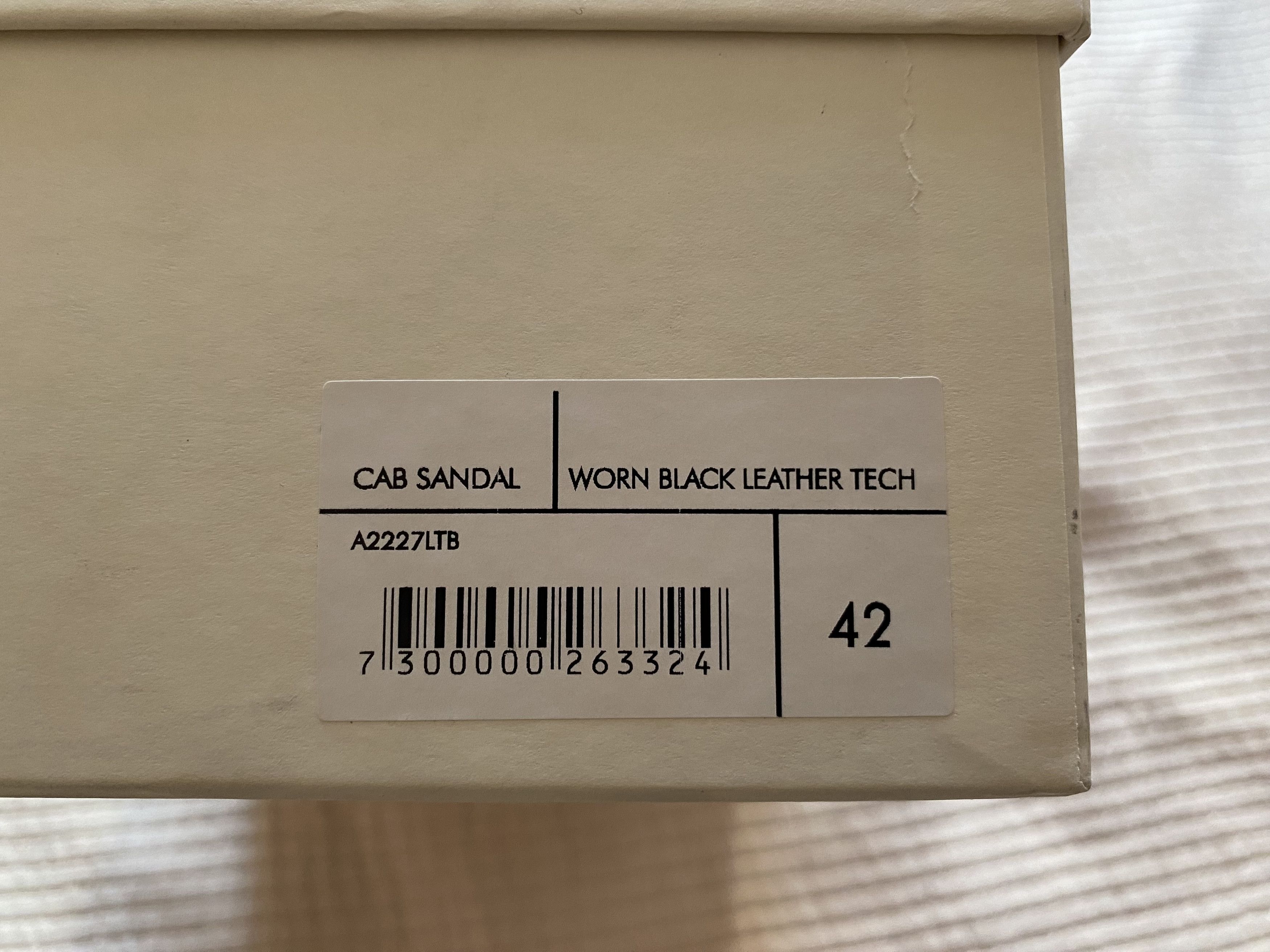 Our Legacy Cab Sandal Shoe Size US 9 / EU 42 - 17 Thumbnail
