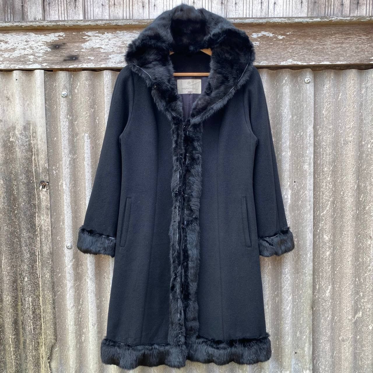 If Six Was Nine Vintage Parienne Faux Fur Hoodie Coat lgb style Size M / US 6-8 / IT 42-44 - 1 Thumbnail
