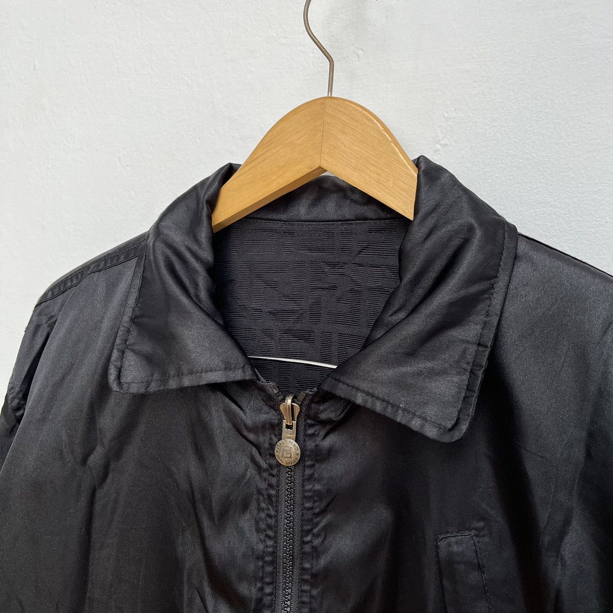 Fendi × Vintage Authentics Vintage Luxury Jackets Fendi Monogram Reversible Size US L / EU 52-54 / 3 - 7 Thumbnail