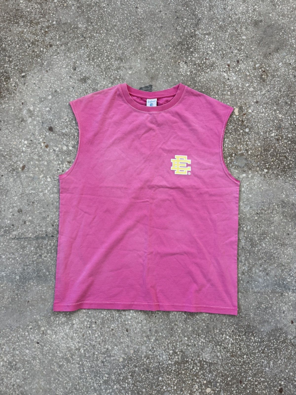 Eric Emanuel PINK CUT OFF TEE DSWT SZ MEDIUM Size US M / EU 48-50 / 2 - 1 Thumbnail
