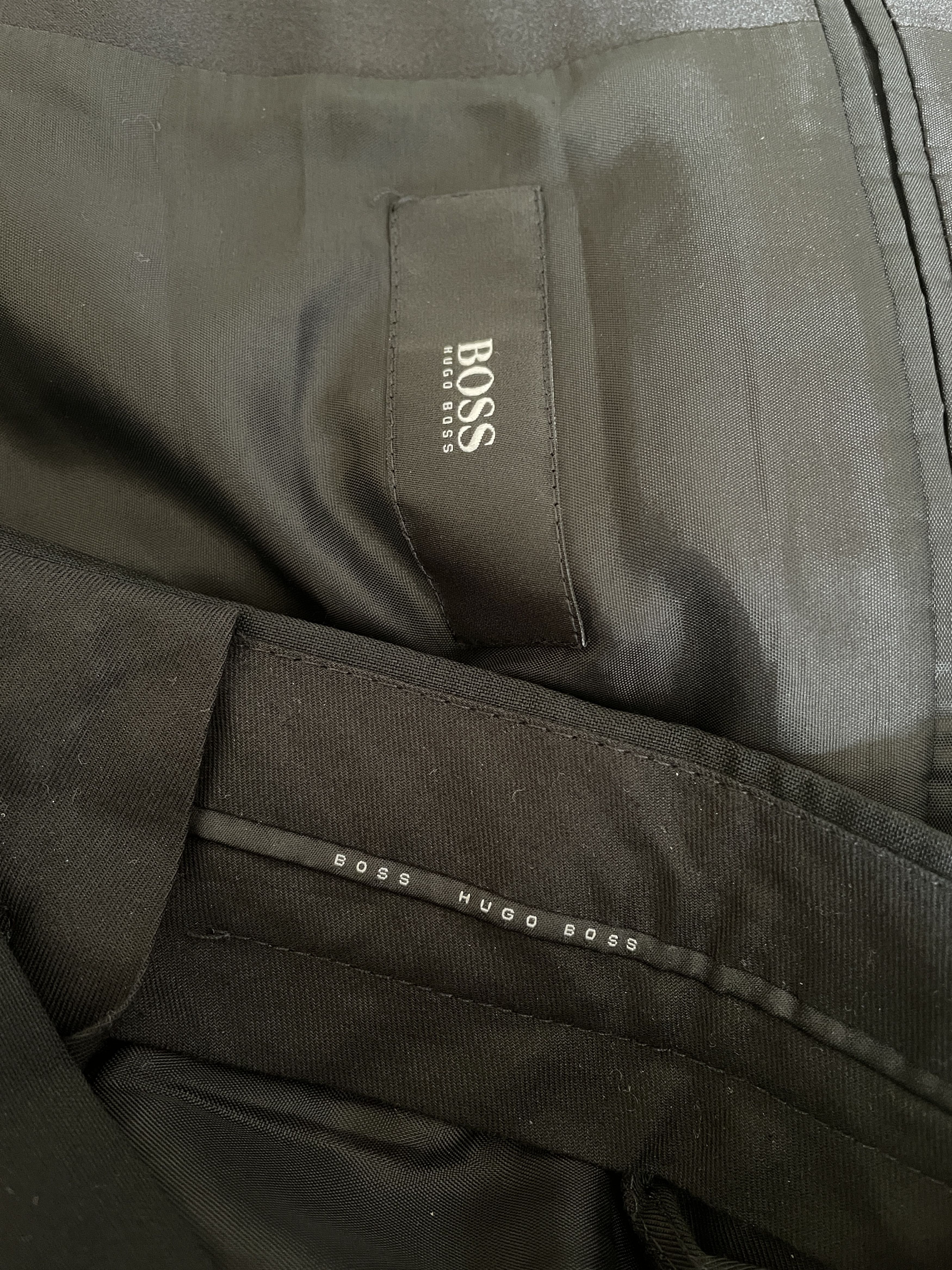Hugo Boss Hugo Boss black wool Suits 3 pieces Size 48L - 9 Thumbnail
