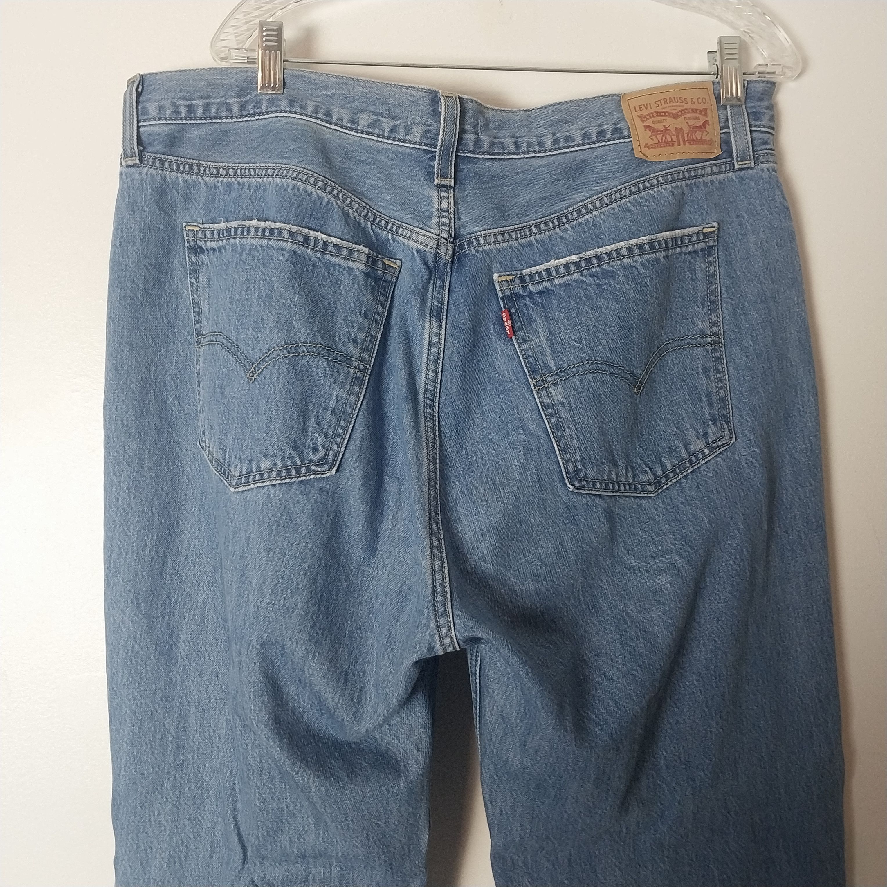 Levi's Low pro straight jeans Size 33" - 9 Thumbnail