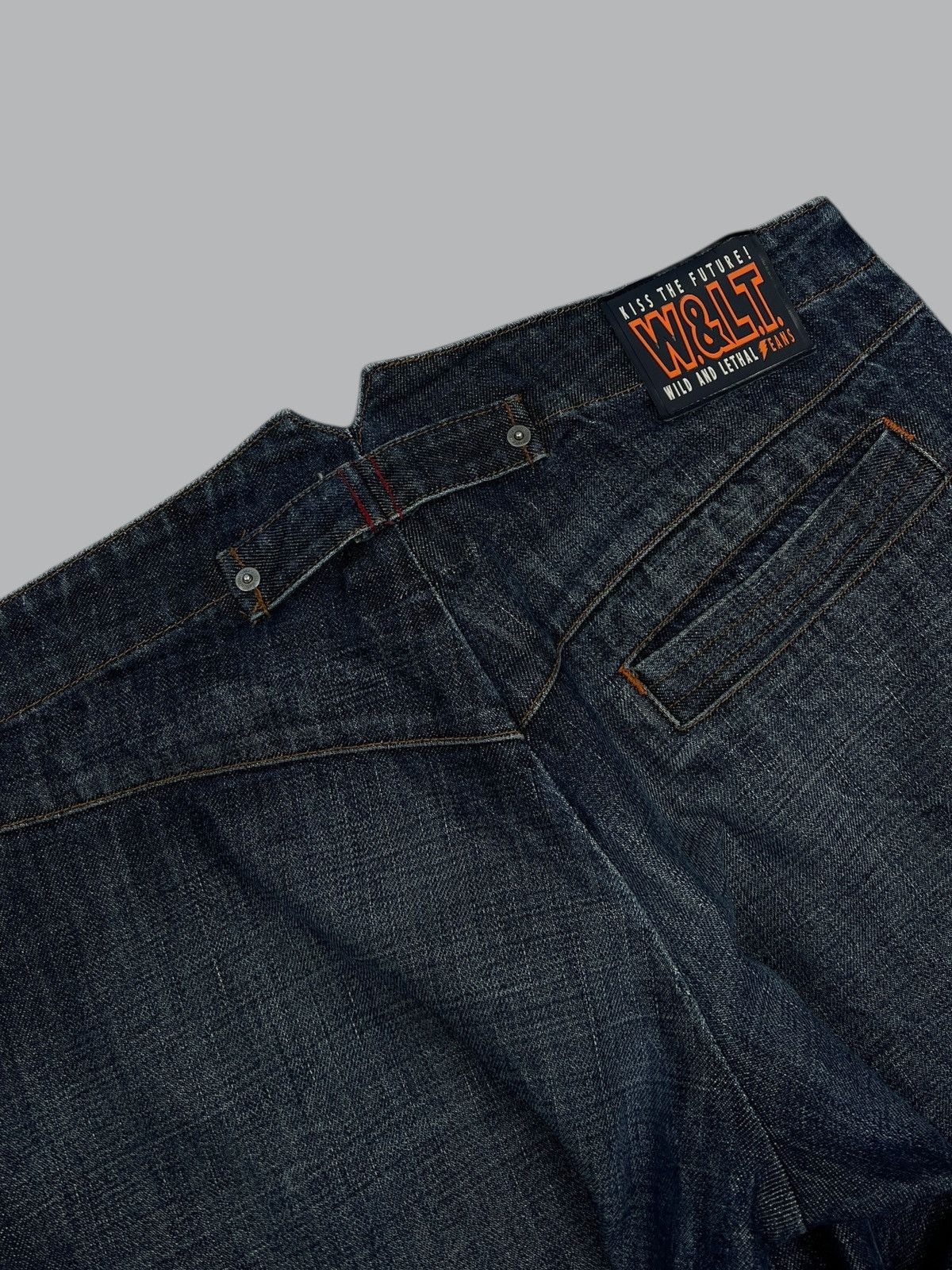 Walter Van Beirendonck Archive 90’s Walter Van Beirendonck Stone Wash Baggy Jeans Size US 31 - 16 Thumbnail