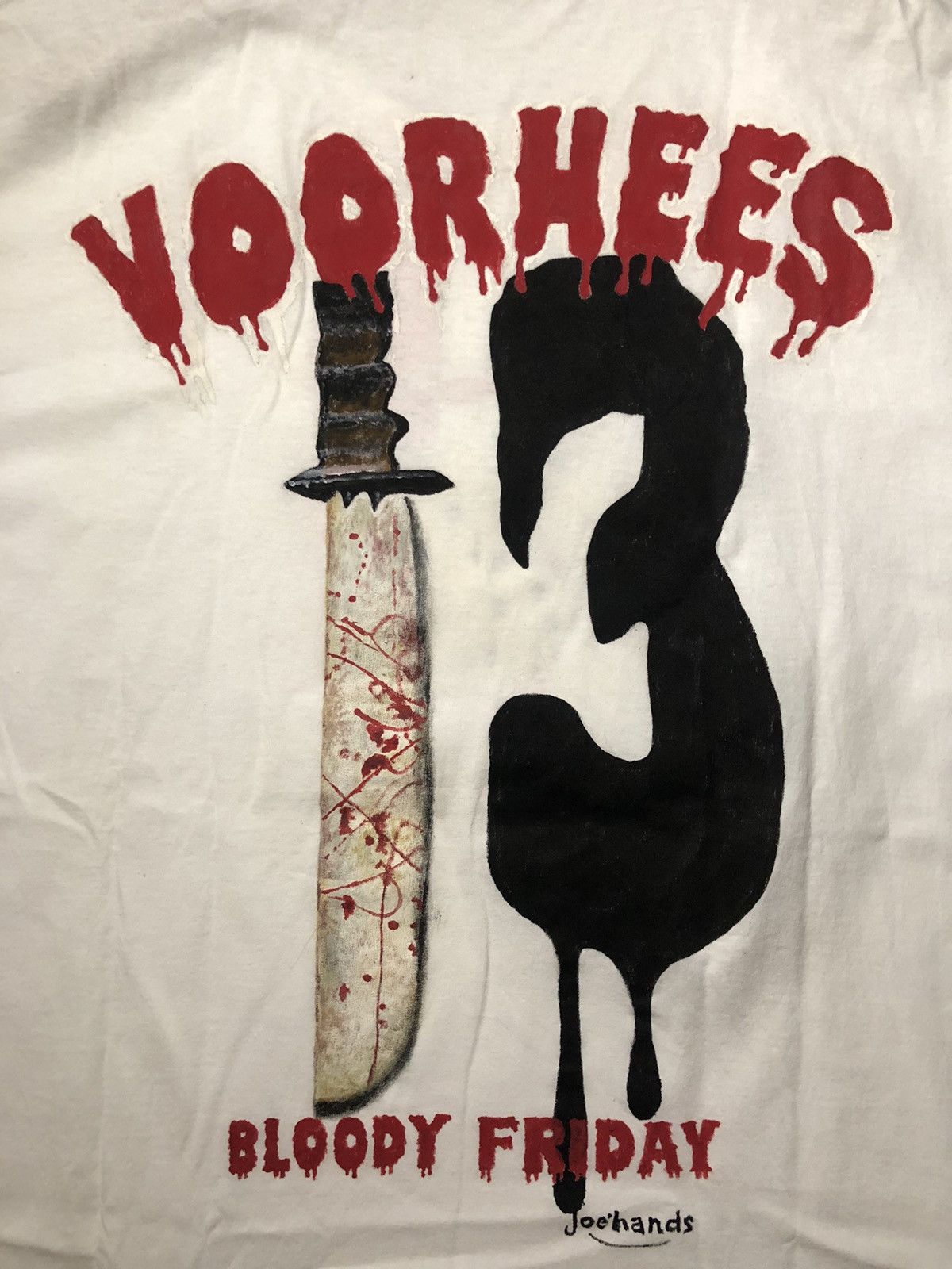 Other Friday The 13th JasonVoorhees Shirt Hand Drawn Custom 1 Of 1 Size US XL / EU 56 / 4 - 5 Thumbnail