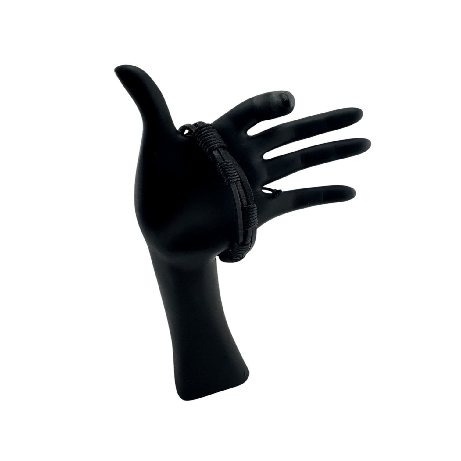 Other Black Braid Rebellion: No-Compromise Adjustable Cuff Size ONE SIZE - 3 Thumbnail
