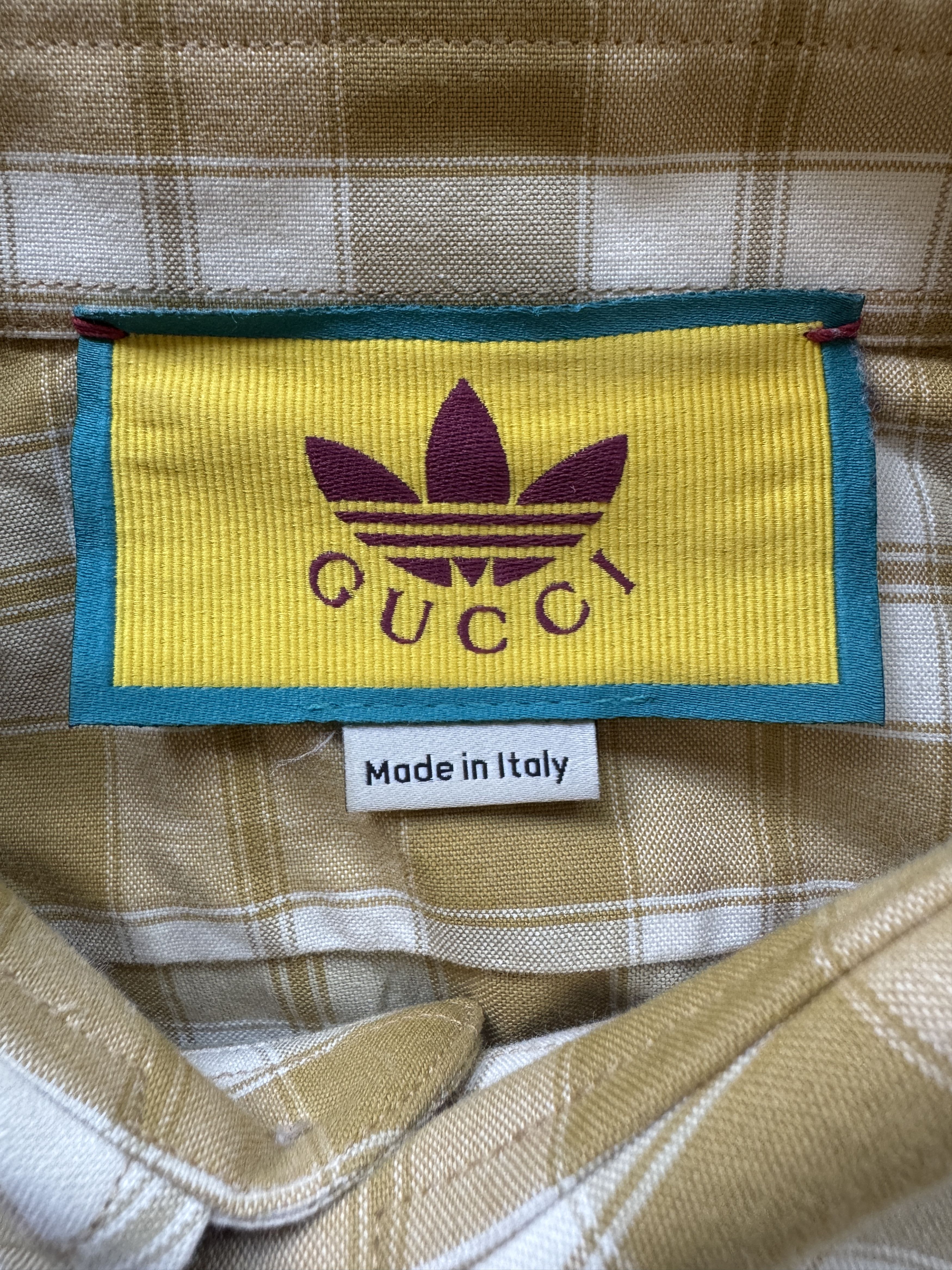 Gucci Checked Shirt with Stripes Size US S / EU 44-46 / 1 - 12 Thumbnail