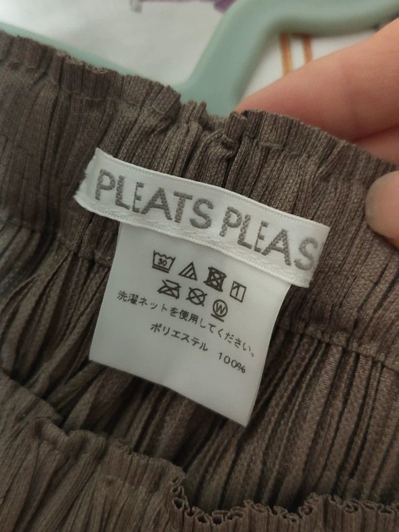 Issey Miyake Issey Miyake size:3 Brown pleated pants Size 30" / US 8 / IT 44 - 3 Thumbnail