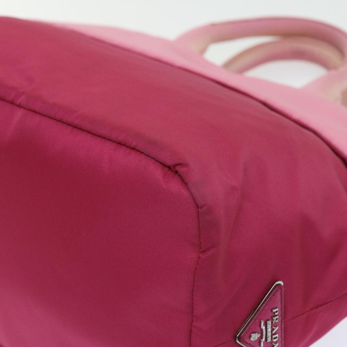 Prada PRADA Hand Bag Nylon Pink Size ONE SIZE - 10 Thumbnail