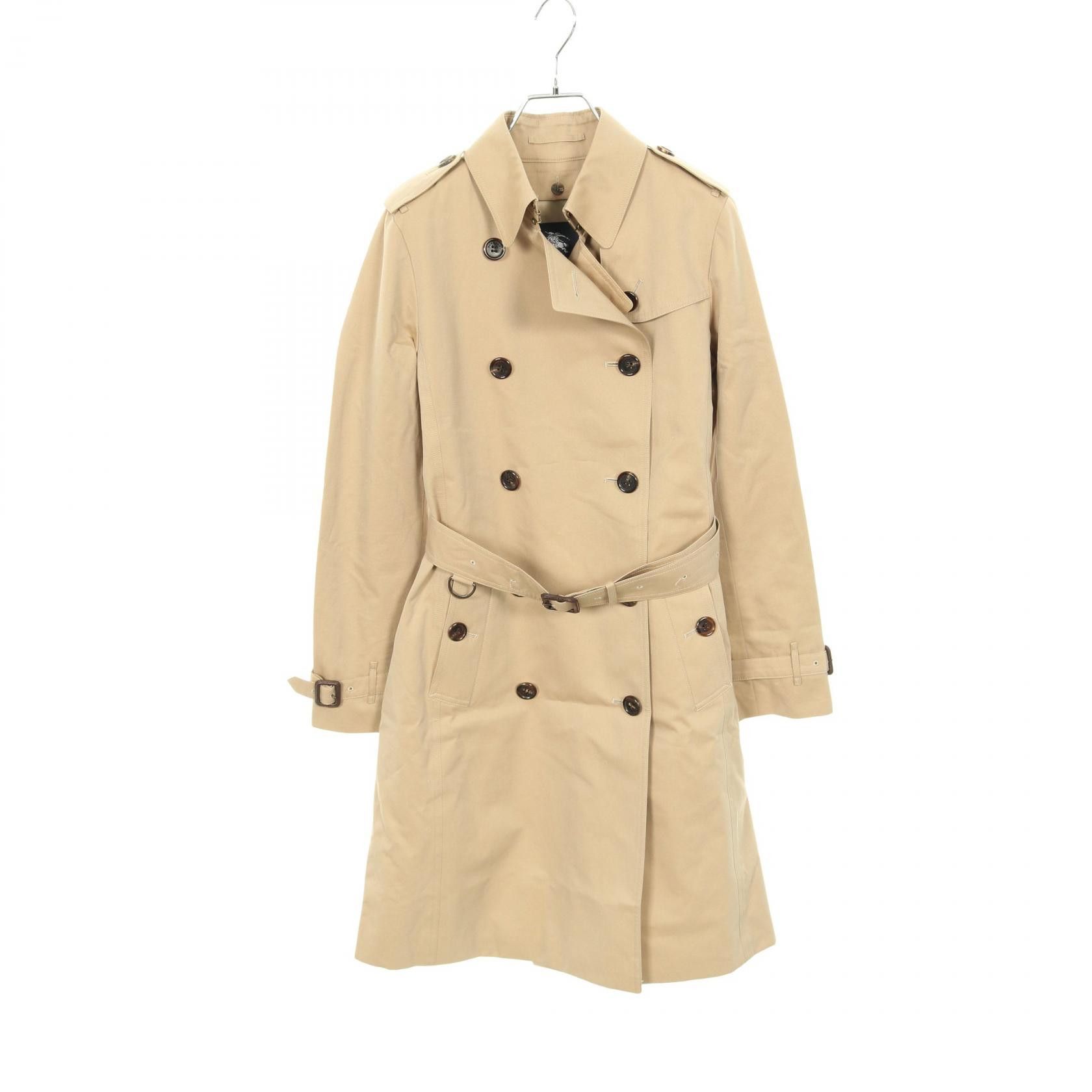Burberry Burberry Burberry London Cotton Trench Coat Textile Outerwear B1A89-100-51 DUTY FREE for USA Size ONE SIZE - 1 Thumbnail