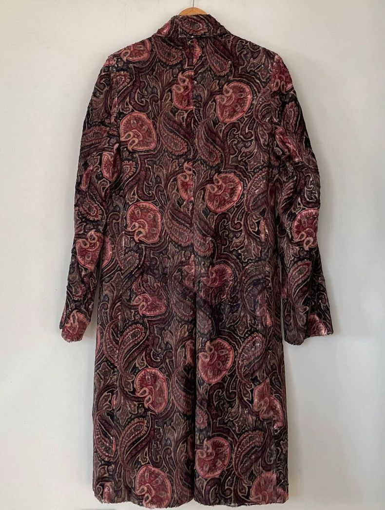 Ann Demeulemeester Ann Demeulemeester 19aw show Paisley faux fur coat Size US S / EU 44-46 / 1 - 4 Thumbnail