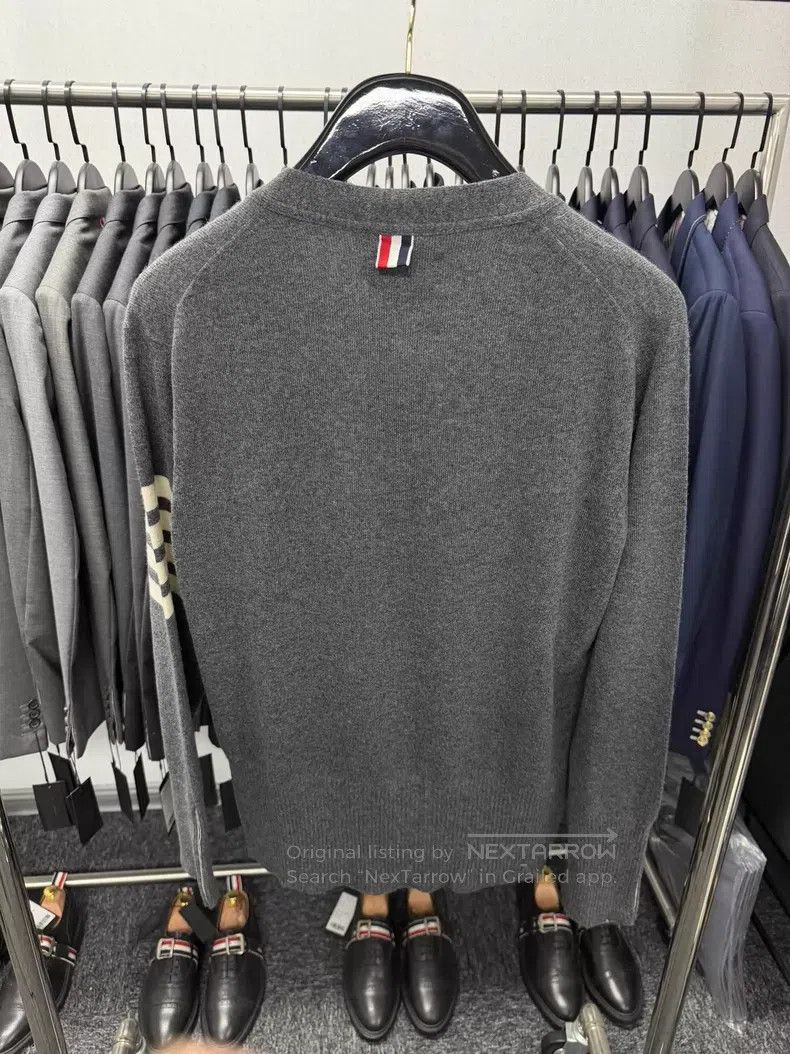 Thom Browne Thom Browne Cashmere Knitwear Size US XL / EU 56 / 4 - 2 Thumbnail