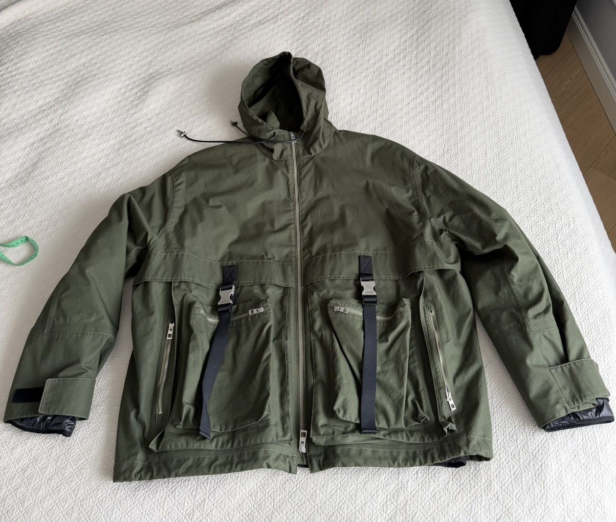 Loewe Loewe Adjustable-Buckled Padded-Liner Cotton Jacket Size US M / EU 48-50 / 2 - 2 Thumbnail