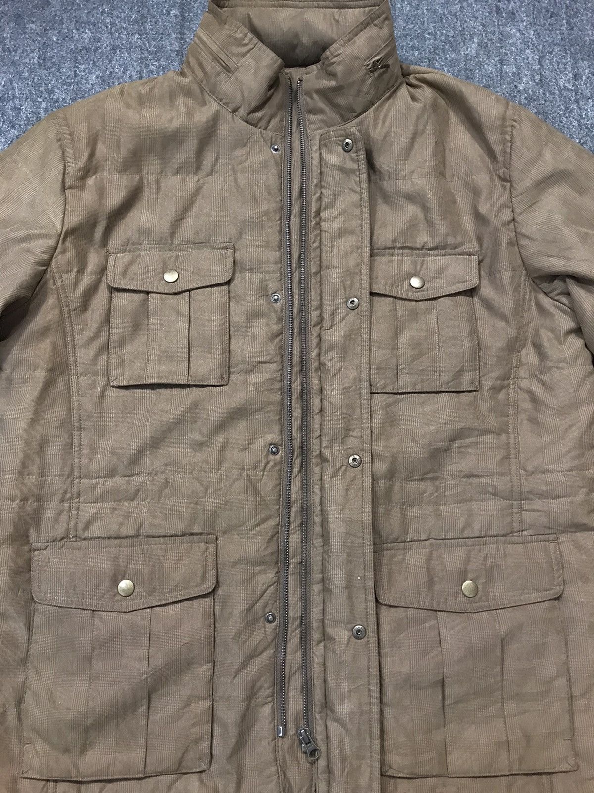 Designer Hype Kansai Yamamoto Hooded Padded Jacket Multipocket Design Size US XL / EU 56 / 4 - 6 Thumbnail
