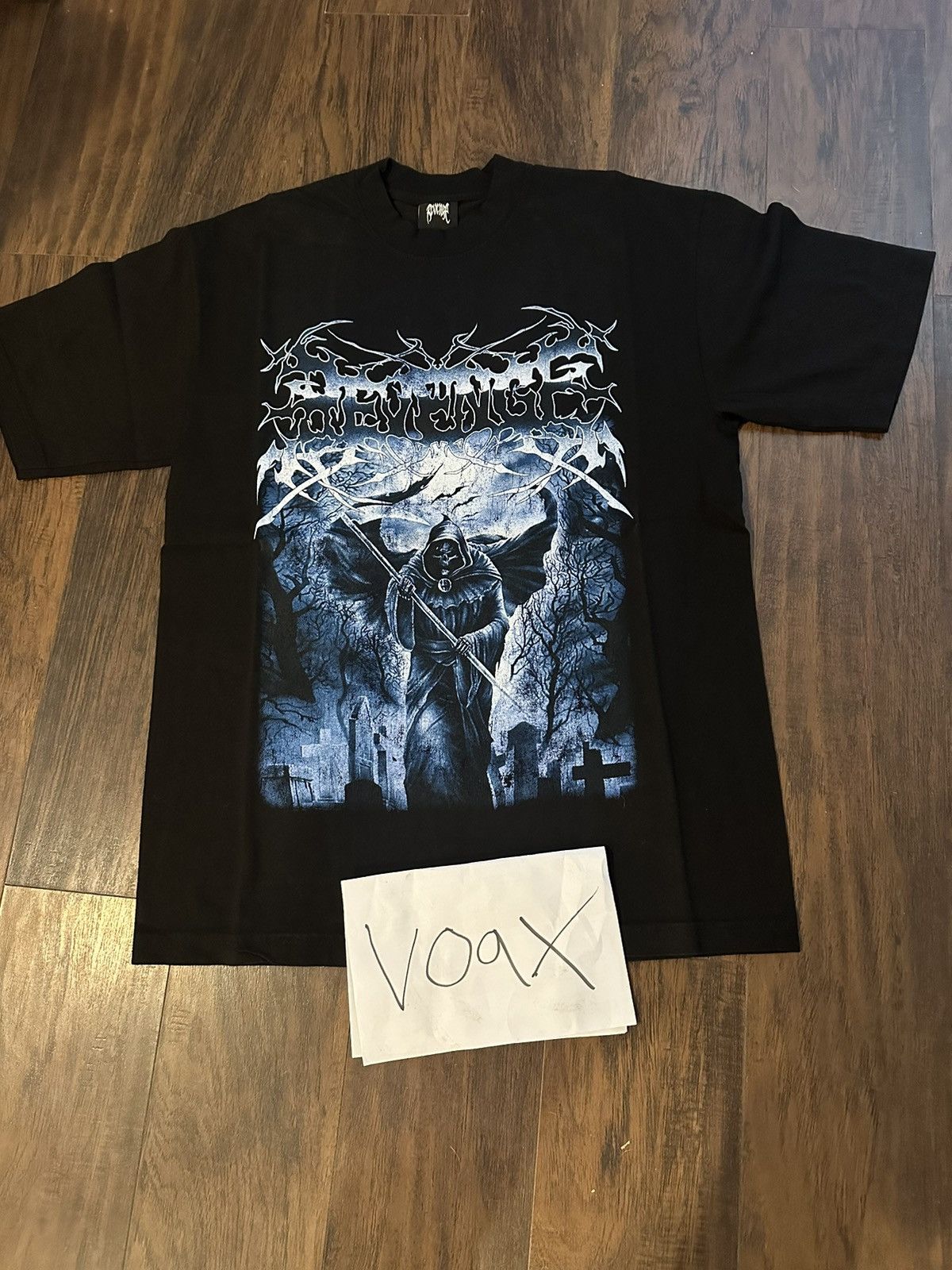 Revenge Chrome Reaper Tee Black Size US M / EU 48-50 / 2 - 1 Thumbnail