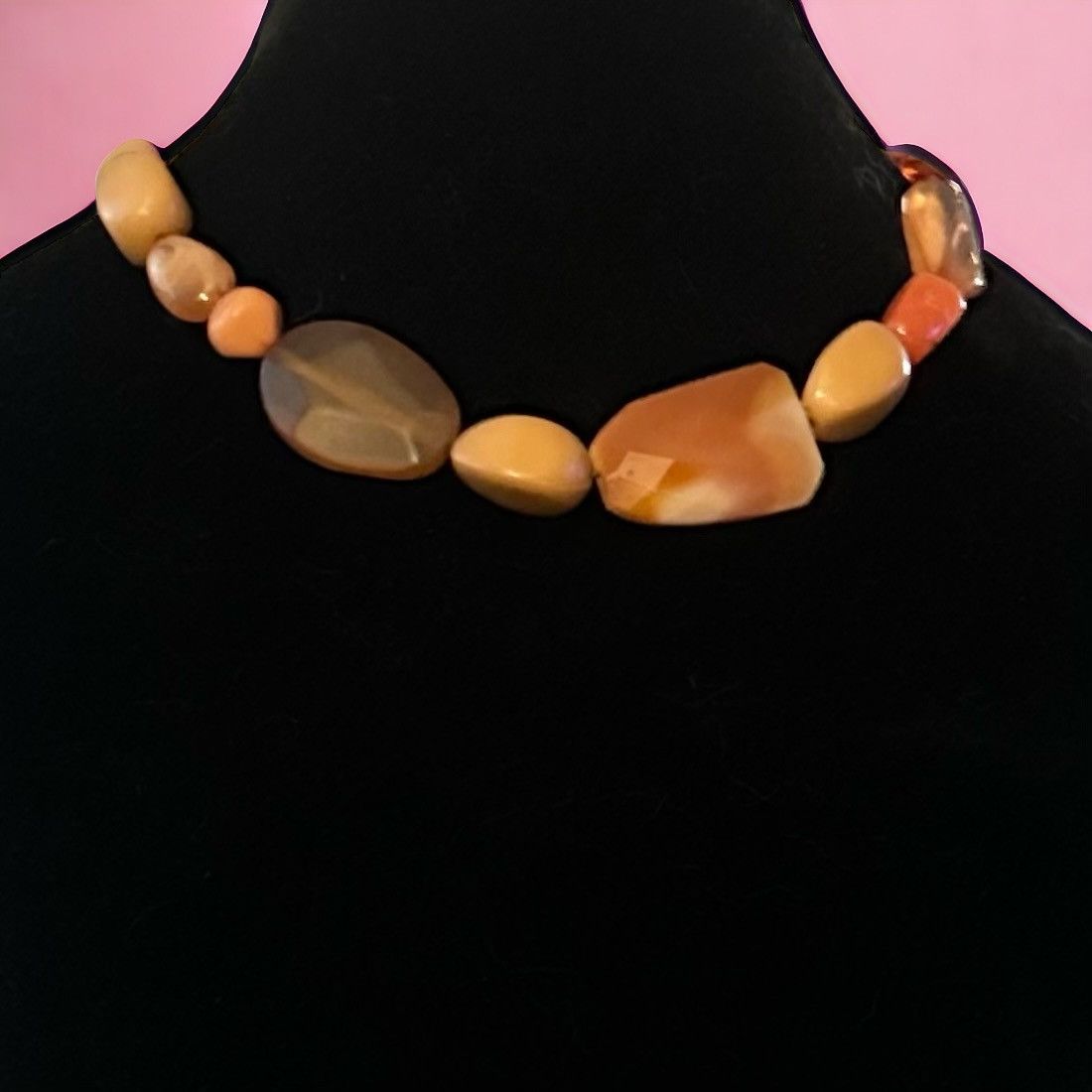 Other Isis chunky lucite bead necklace and earrings set Size ONE SIZE - 1 Thumbnail