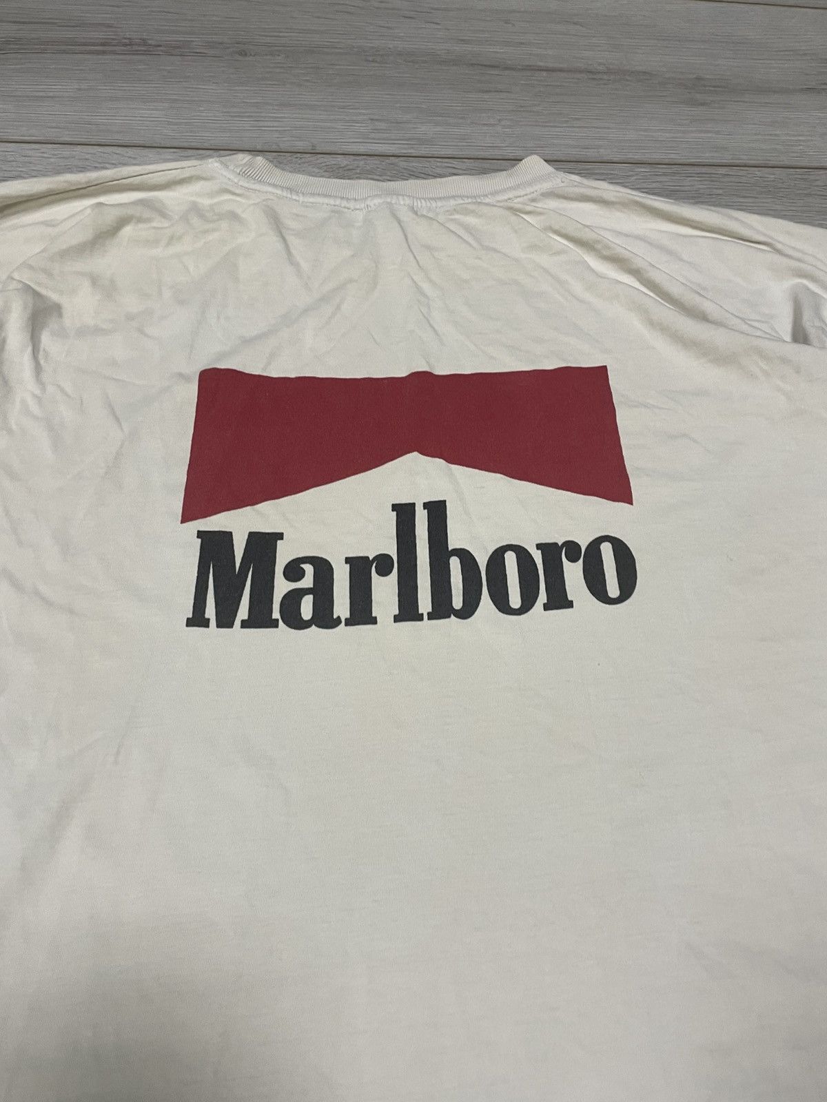 Marlboro Marlboro big logo vintage tee promo t-shirt Size US XL / EU 56 / 4 - 10 Thumbnail