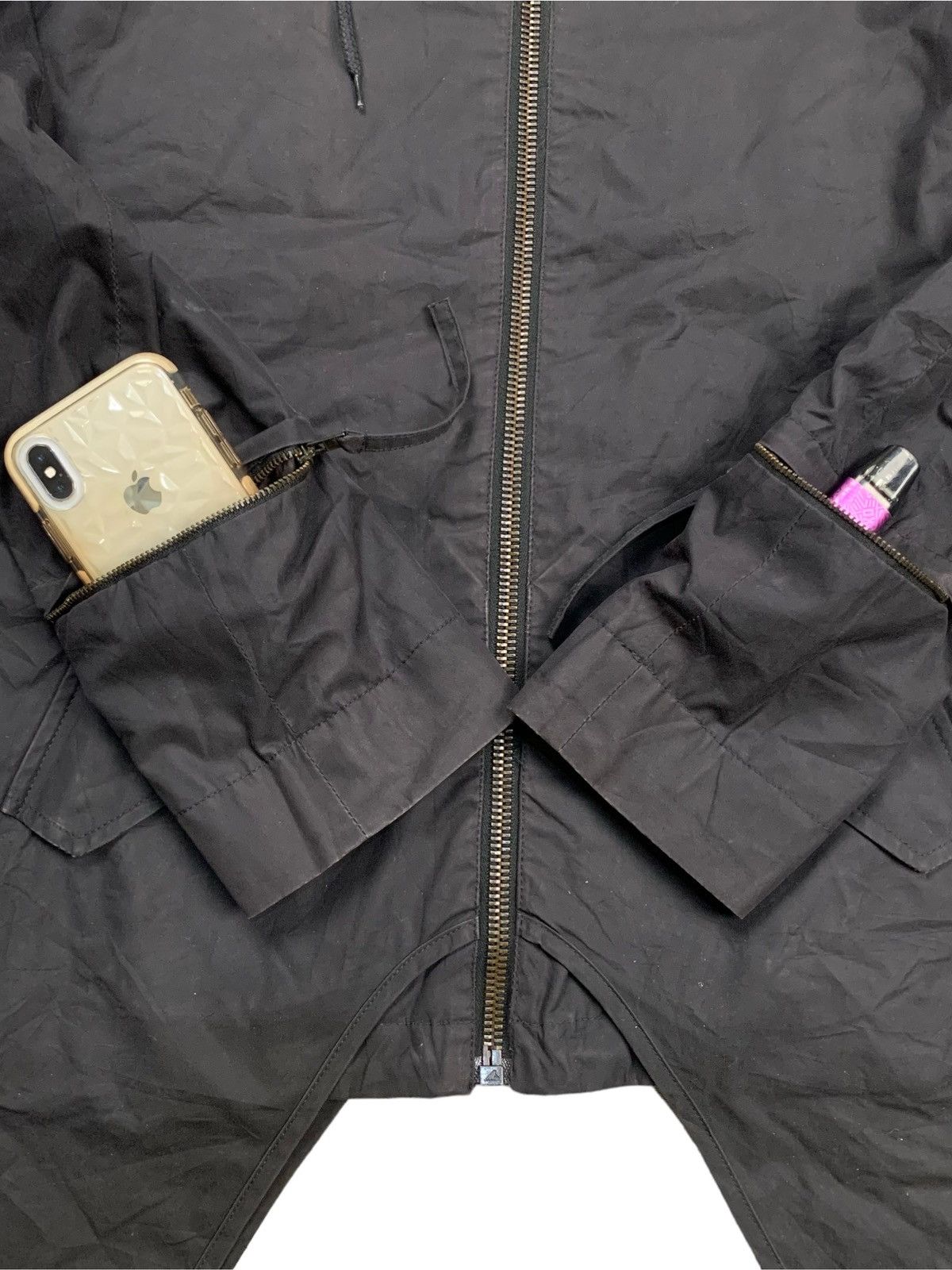 Helmut Lang AW 2000 Helmut Lang - Bondage Parka Jacket Size US M / EU 48-50 / 2 - 8 Thumbnail