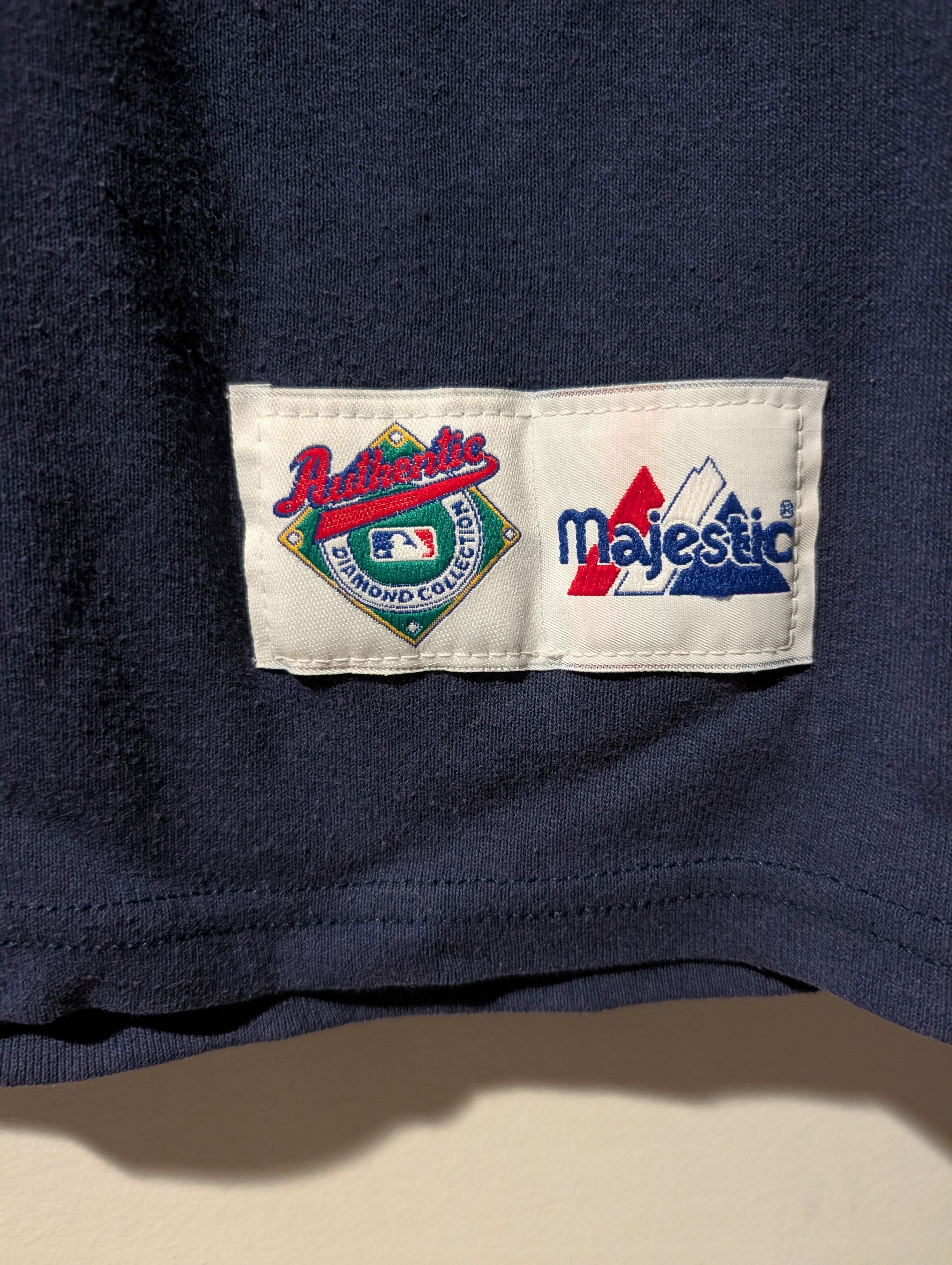 Majestic Vintage Majestic New York Yankees Mock Neck Long Sleeve Size US S / EU 44-46 / 1 - 2 Thumbnail