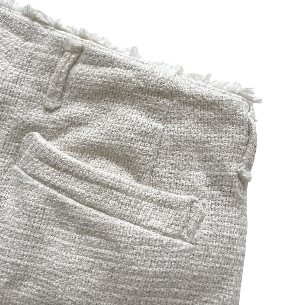 45rpm 45rpm Cotton-Linen Tweed Wide Pants Size 29" - 5 Thumbnail