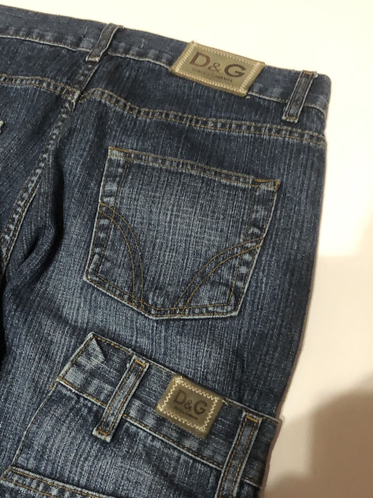 Dolce & Gabbana Vintage Dolce & Gabbana multi pocket jeans Size US 31 - 7 Thumbnail