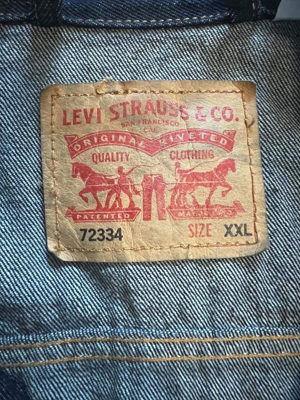 Levi's Levi's Denim Jacket Size US XXL / EU 58 / 5 - 3 Thumbnail